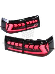 Светодиодные фонари в стиле AUDI ВАЗ 2110, 2112 (тонированные)