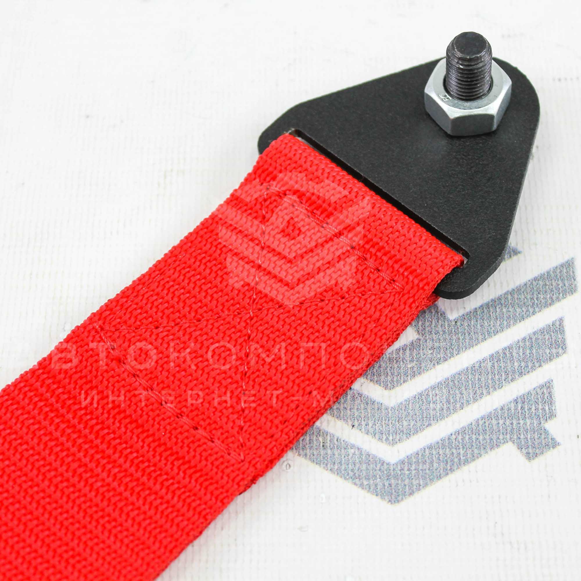 Стропа (петля) буксировочная (красная)