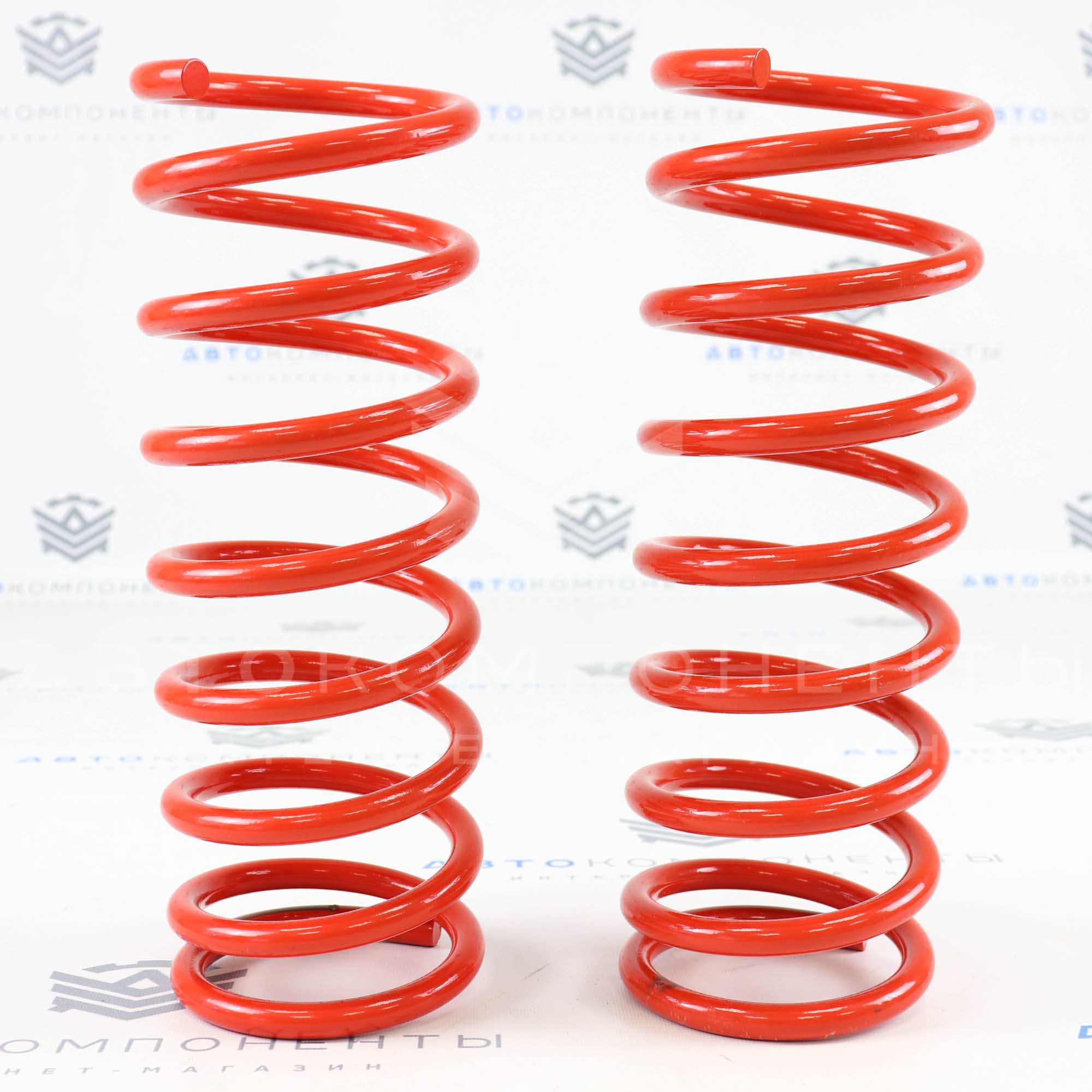 Пружины задней подвески "ТЕХНОРЕССОР" Лада Нива 4х4 -30мм (красные)
