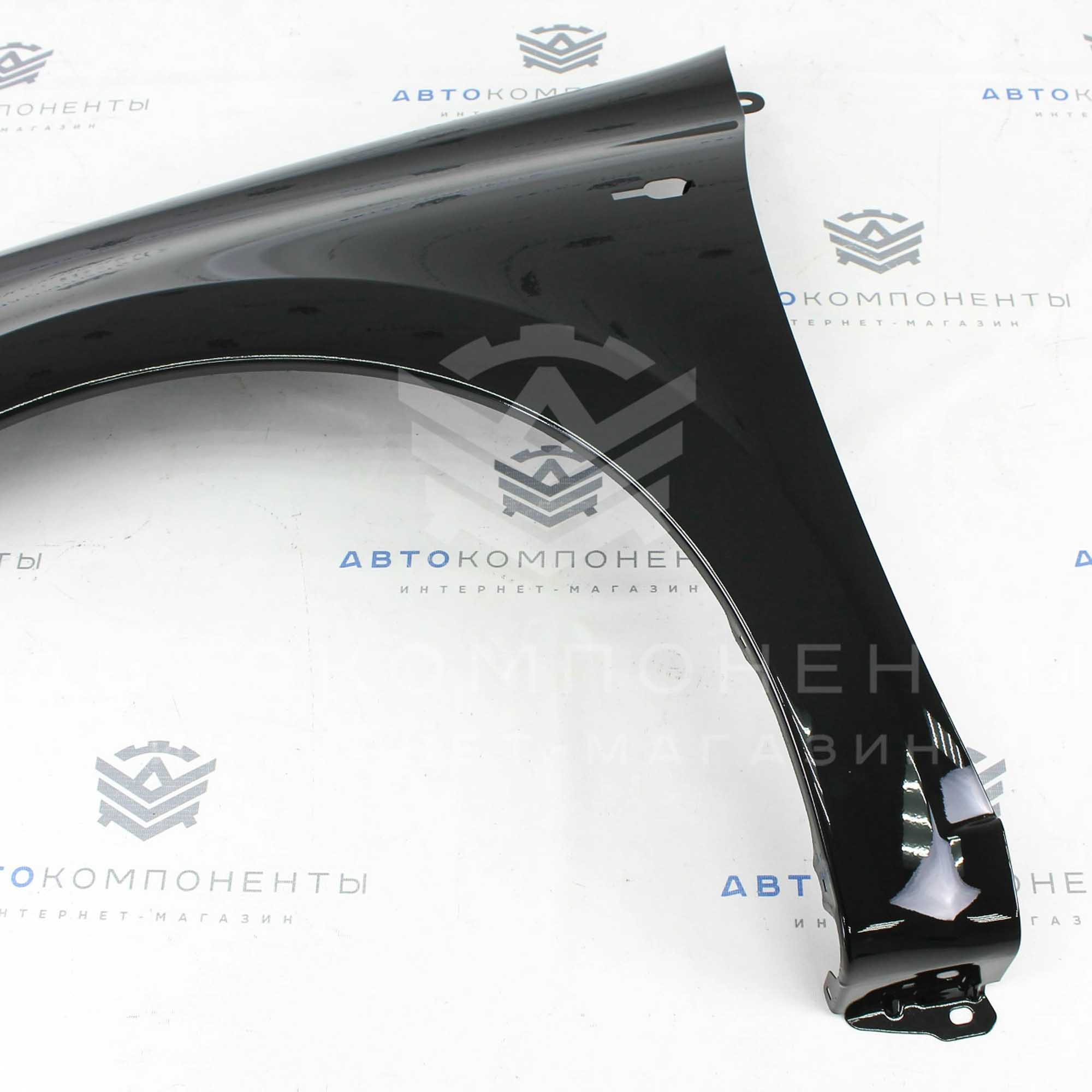 Переднее крыло (левое) Лада Гранта FL (под повторитель) в цвет кузова