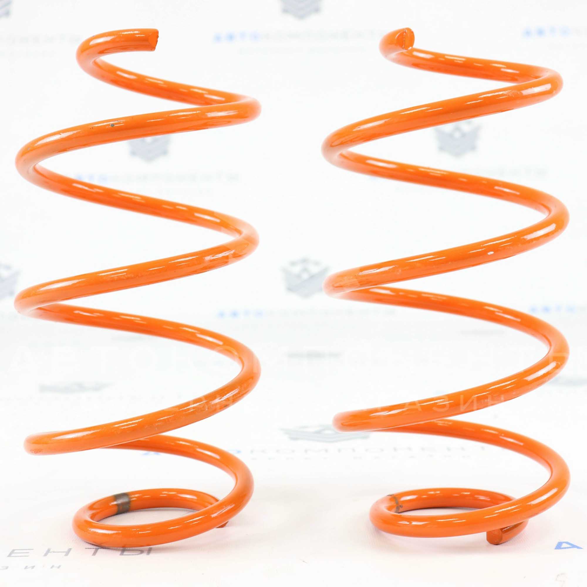 Пружины передней подвески "ТЕХНОРЕССОР" Лада Приора, Калина 2, Гранта -50мм (оранжевые) Пружины передней подвески "ТЕХНОРЕССОР" Лада Приора, Калина 2, Гранта -50мм (оранжевые)