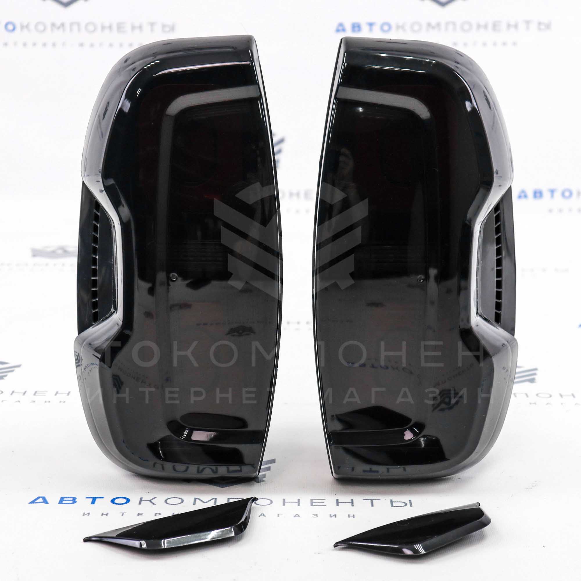 Задние фонари в стиле "Range Rover" Лада Нива Travel (тонированные)