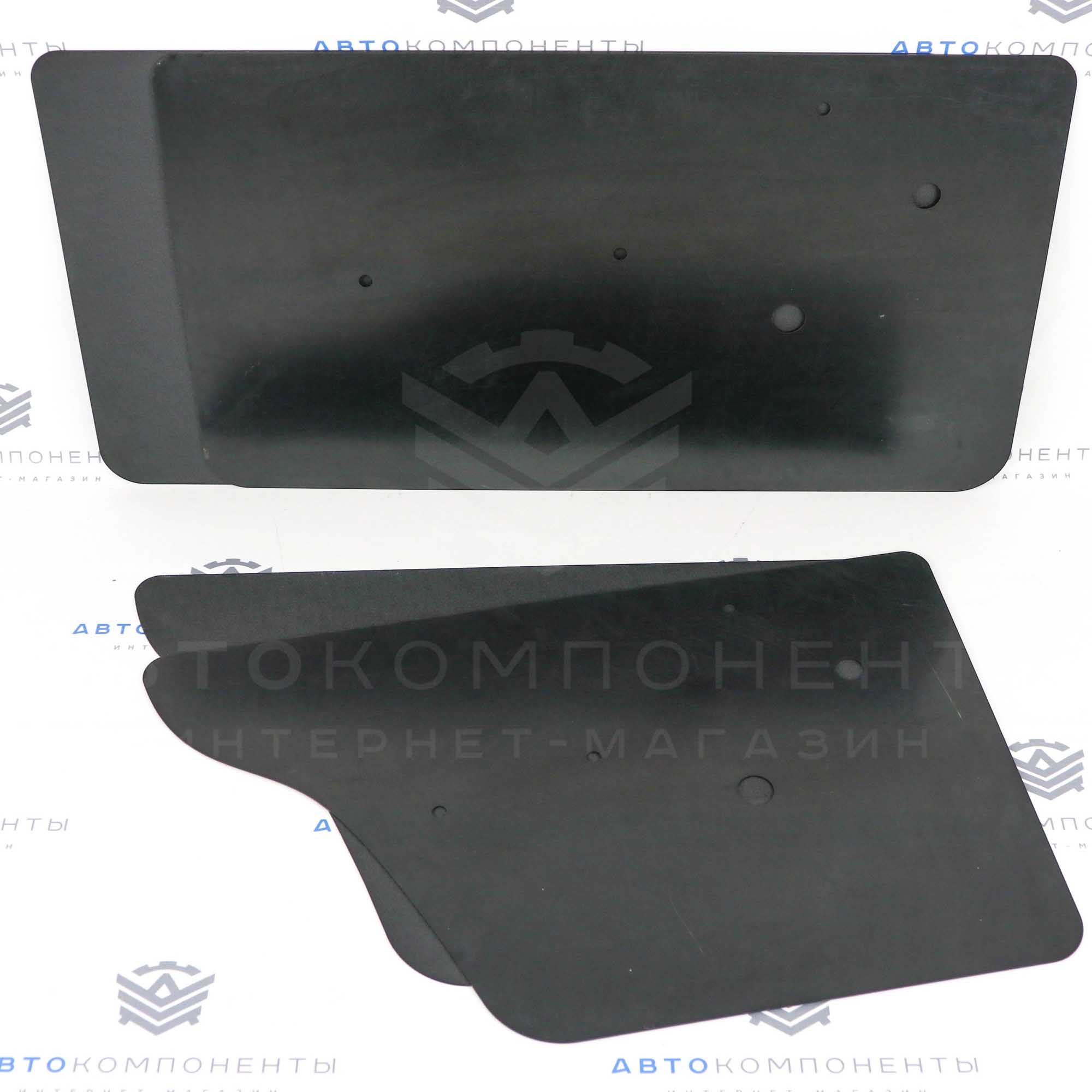 Дверные обшивки (карты дверей) с отверстиями ВАЗ 2101-2107 (АБС пластик)