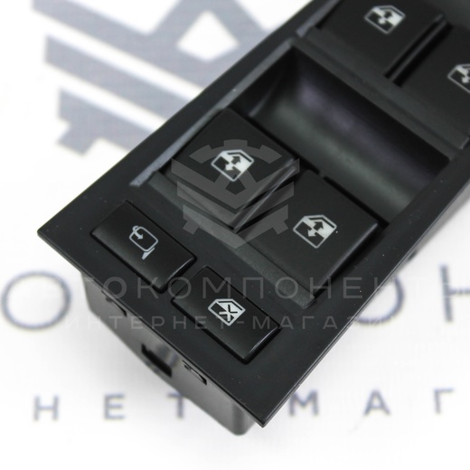 Блок управления стеклоподъемниками и зеркалами Лада Vesta (с кнопкой электроскладывания зеркал)