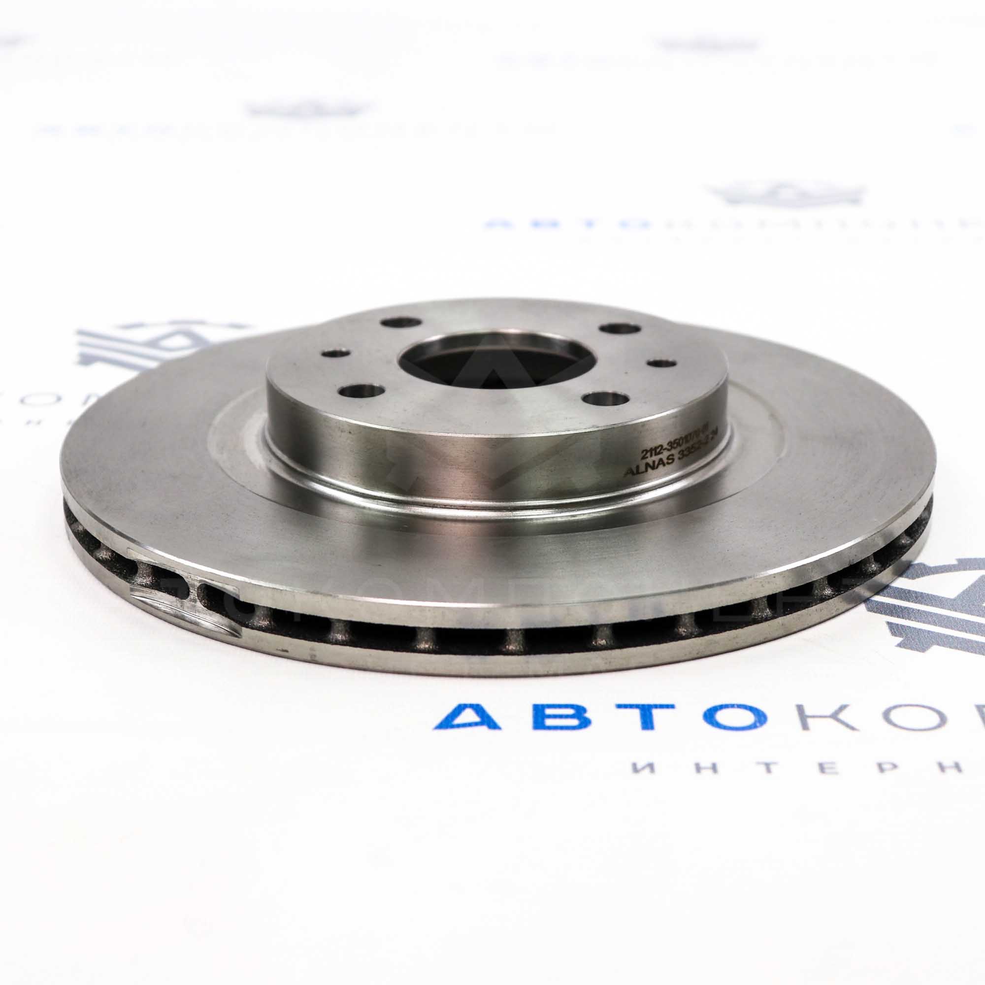 Тормозные диски "ALNAS" R14 (вентилируемые) ВАЗ 2110-2112, Приора, Гранта, Калина
