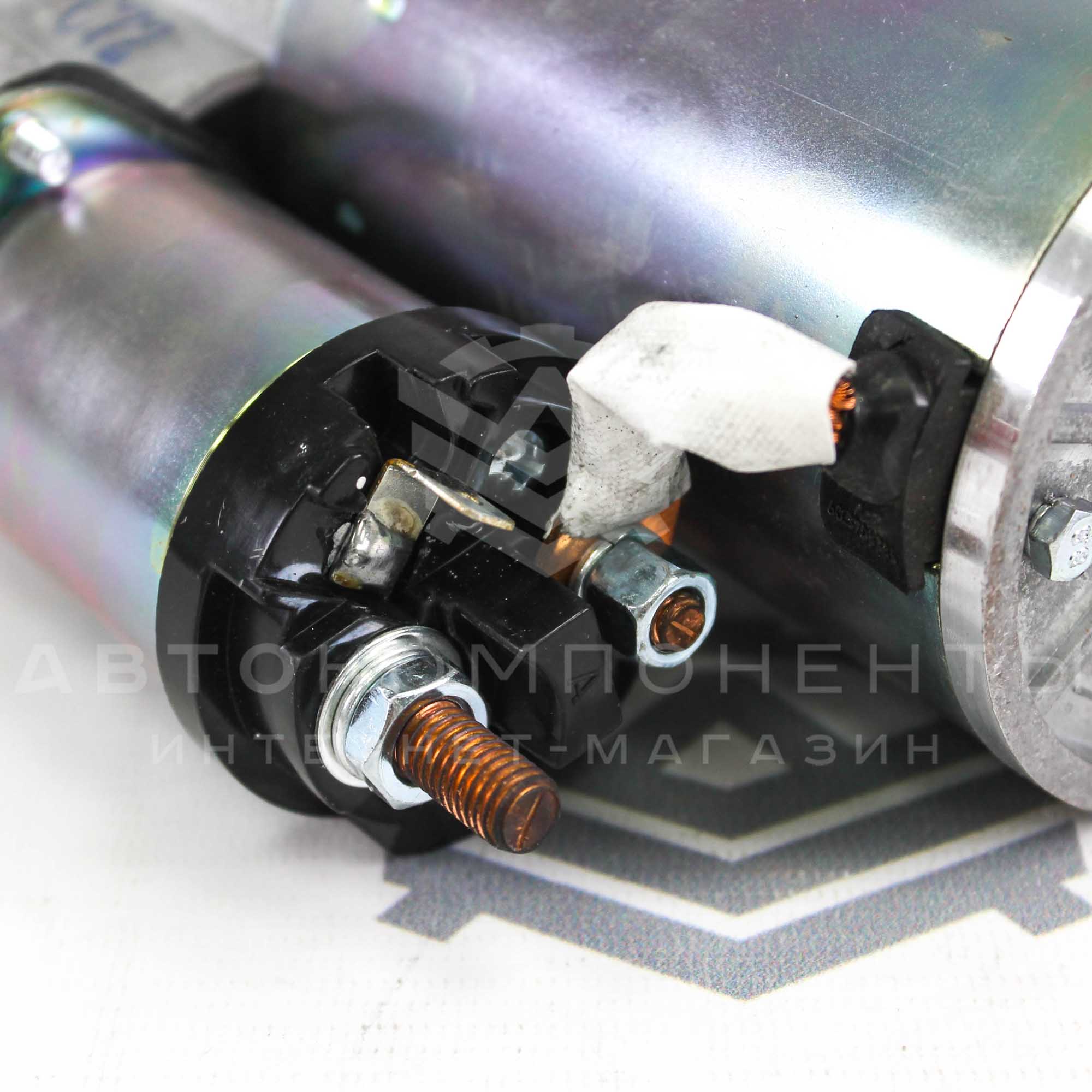 Стартер "КЗАТЭ" (карбюраторный двигатель) ВАЗ 2101-2107, Лада Нива 4х4, Шевроле Нива (5722.3708)