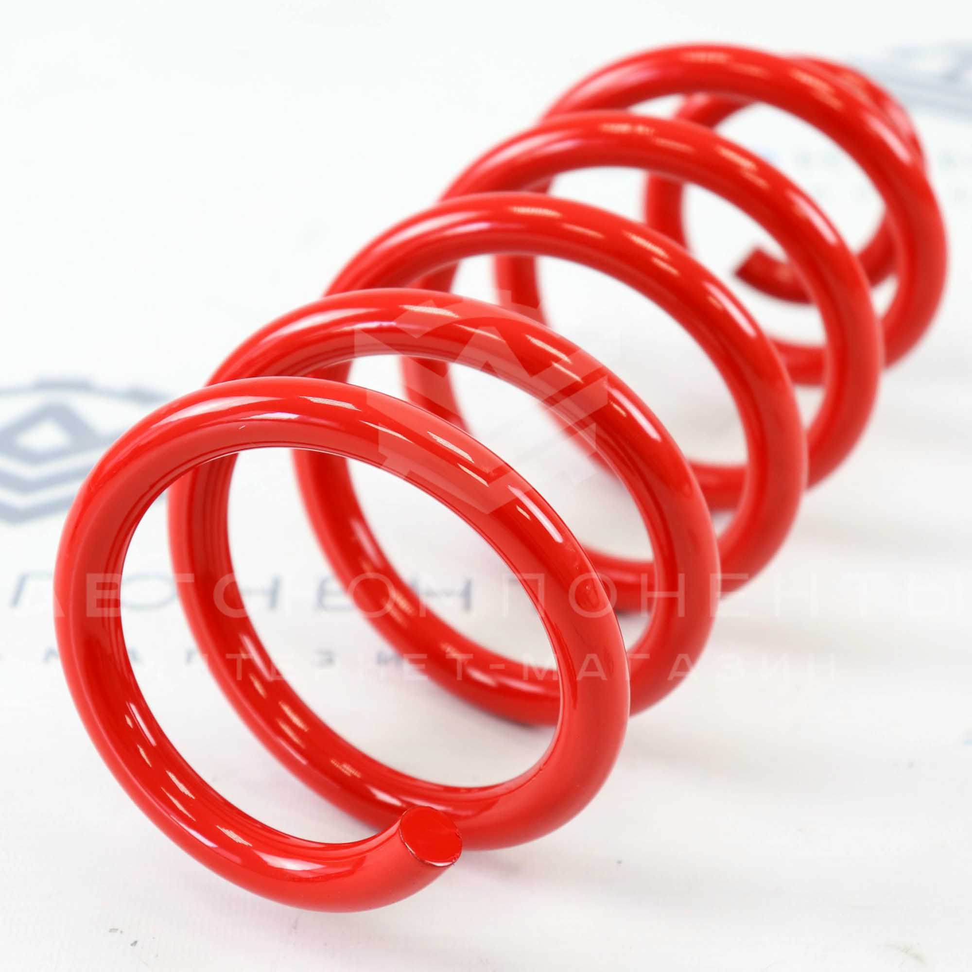 Пружины задней подвески "ТЕХНОРЕССОР" Лада Vesta -30мм (красные)