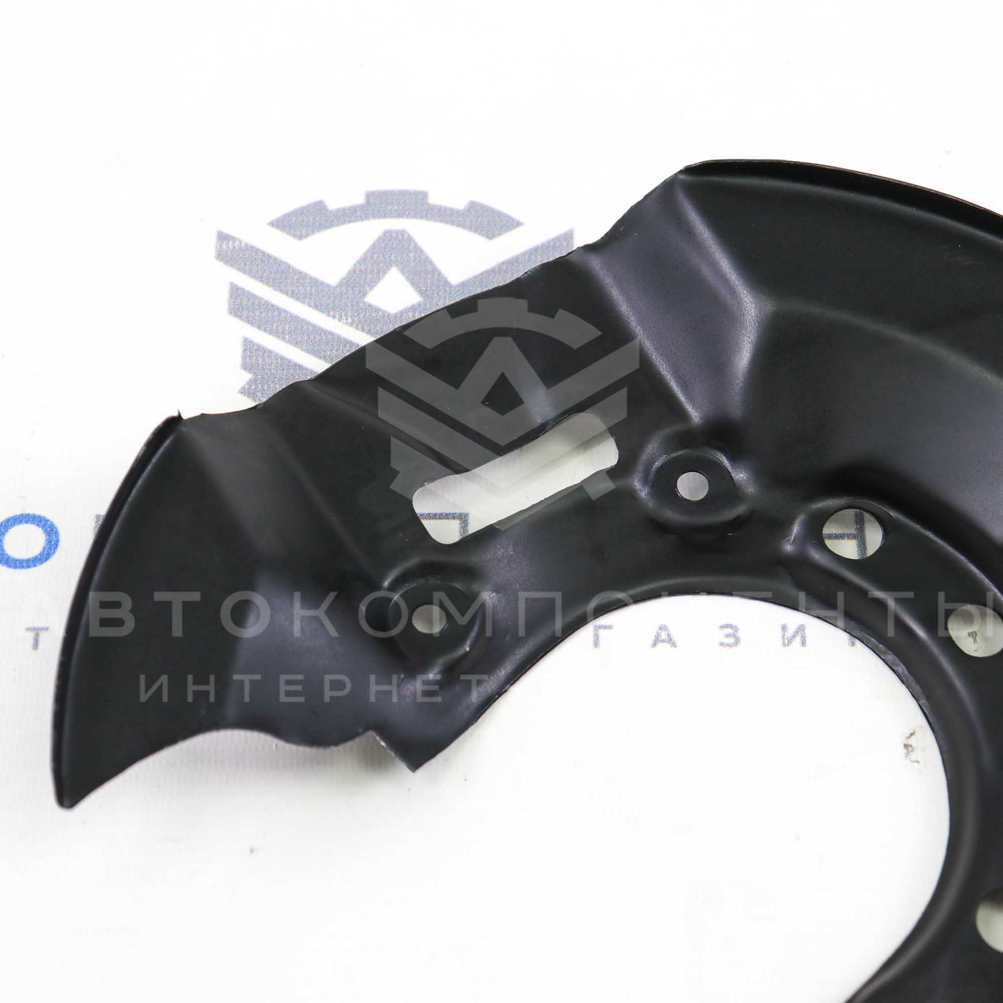 Защитный кожух переднего тормоза (левый) ВАЗ 2110-2112, Калина, Приора, Гранта