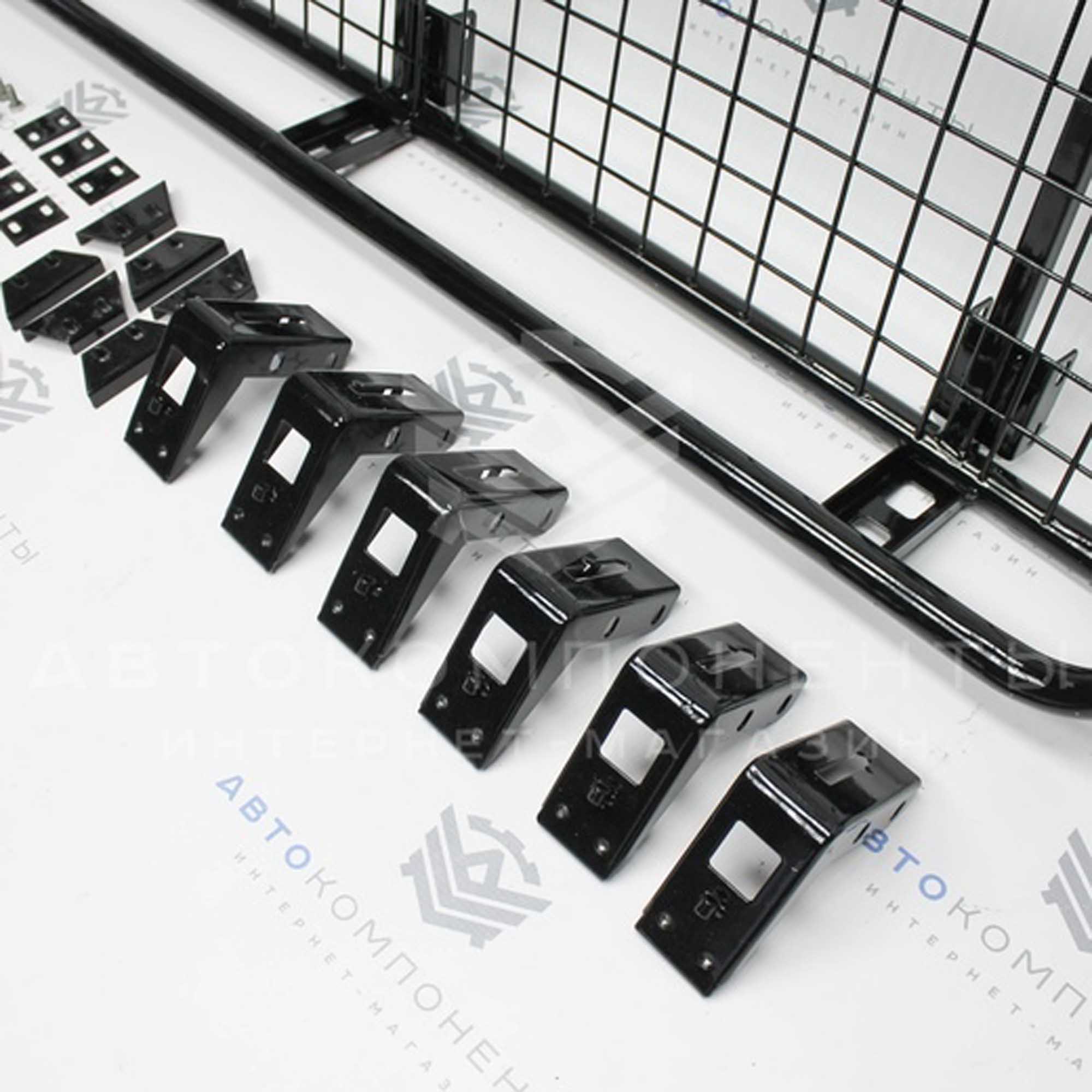 Экспедиционный багажник Трофи с сеткой Лада Нива 4х4