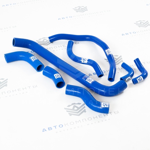 Комплект силиконовых патрубков радиатора охлаждения и отопителя CS20 Нива 4х4 (10845)