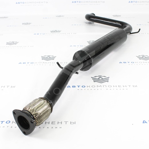 Резонатор (с гофрой) под выпускной коллектор STT Лада Гранта, Калина 2