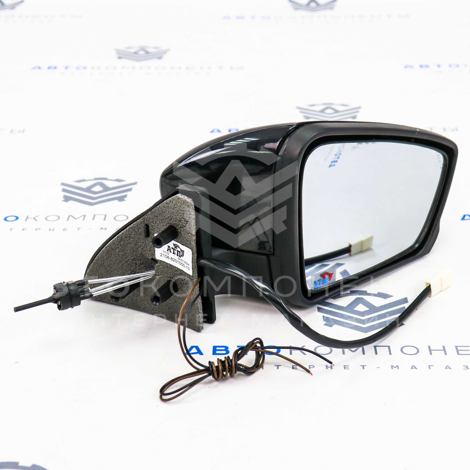 Механические зеркала (с обогревом) ВАЗ 2108-2115 "АТП" с повторителем в цвет кузова