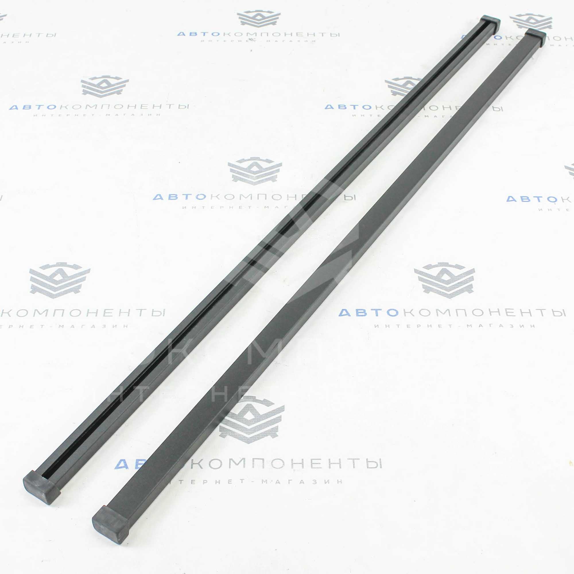 Рейлинги с поперечинами Лада Нива 4х4 (черные)