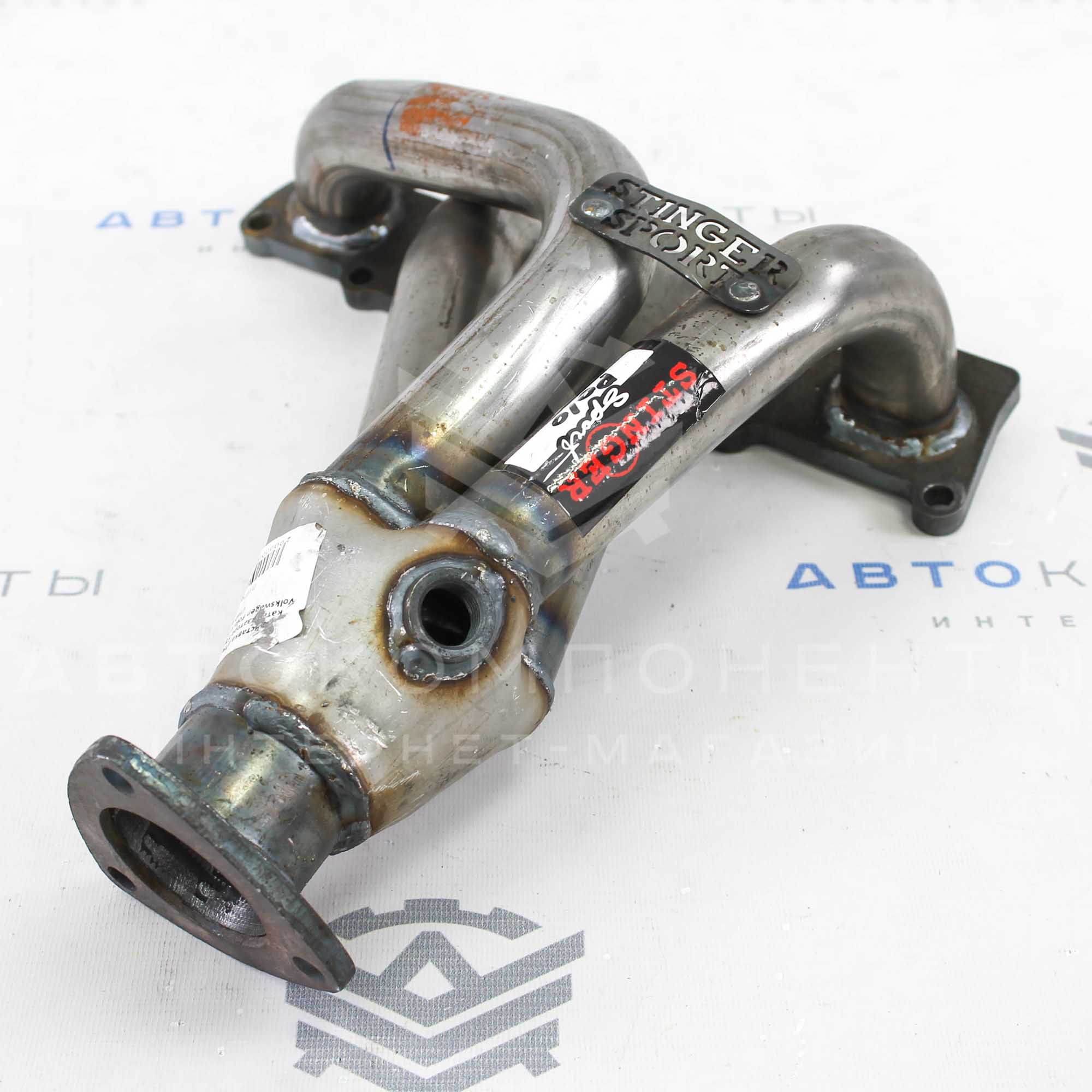 Вставка замены катализатора "Stinger" под генератор 140А Volkswagen Polo, Jetta 1.6 (седан)