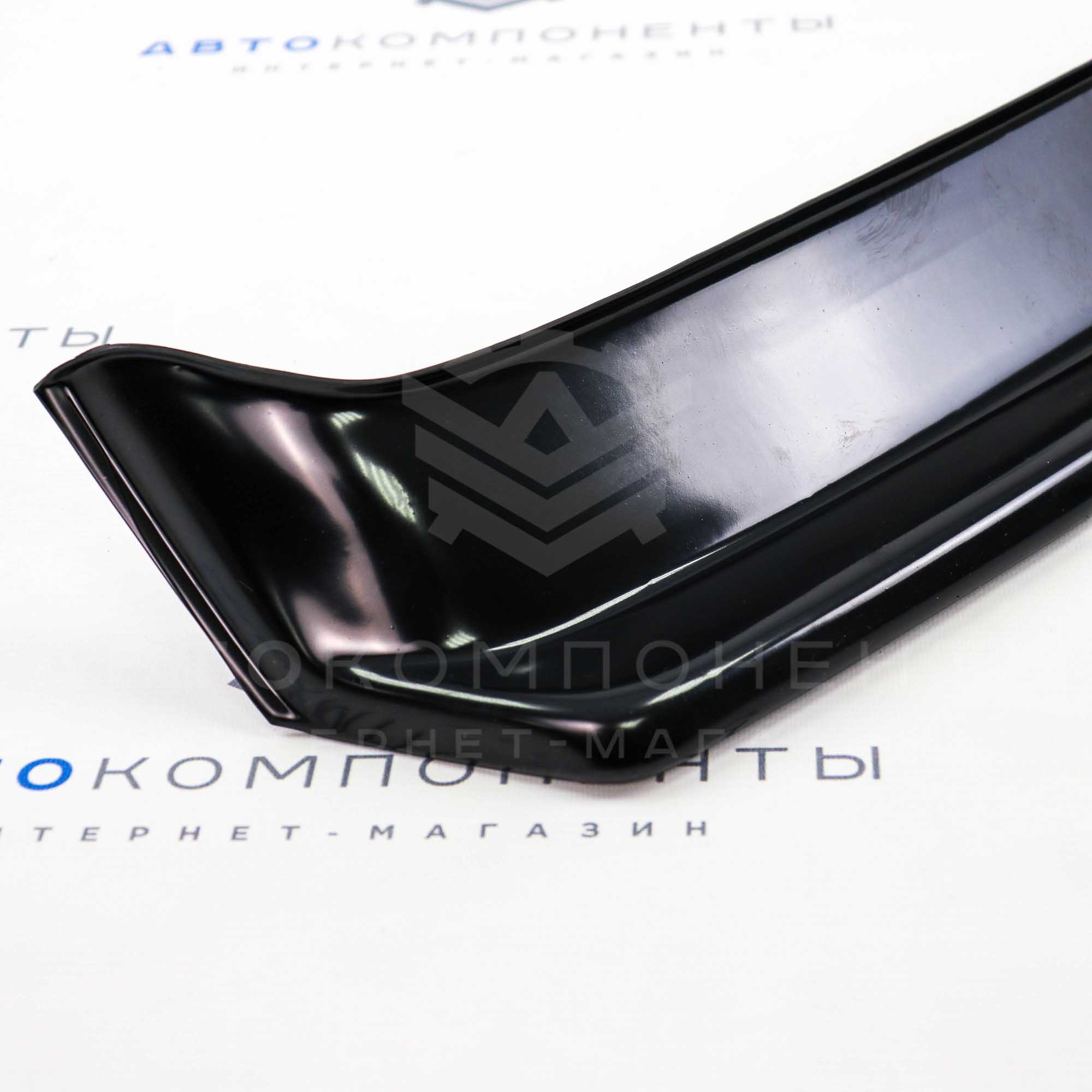 Губа (юбка) переднего бампера "Вихур" без отверстий ВАЗ 2101-2107 (гладкая)