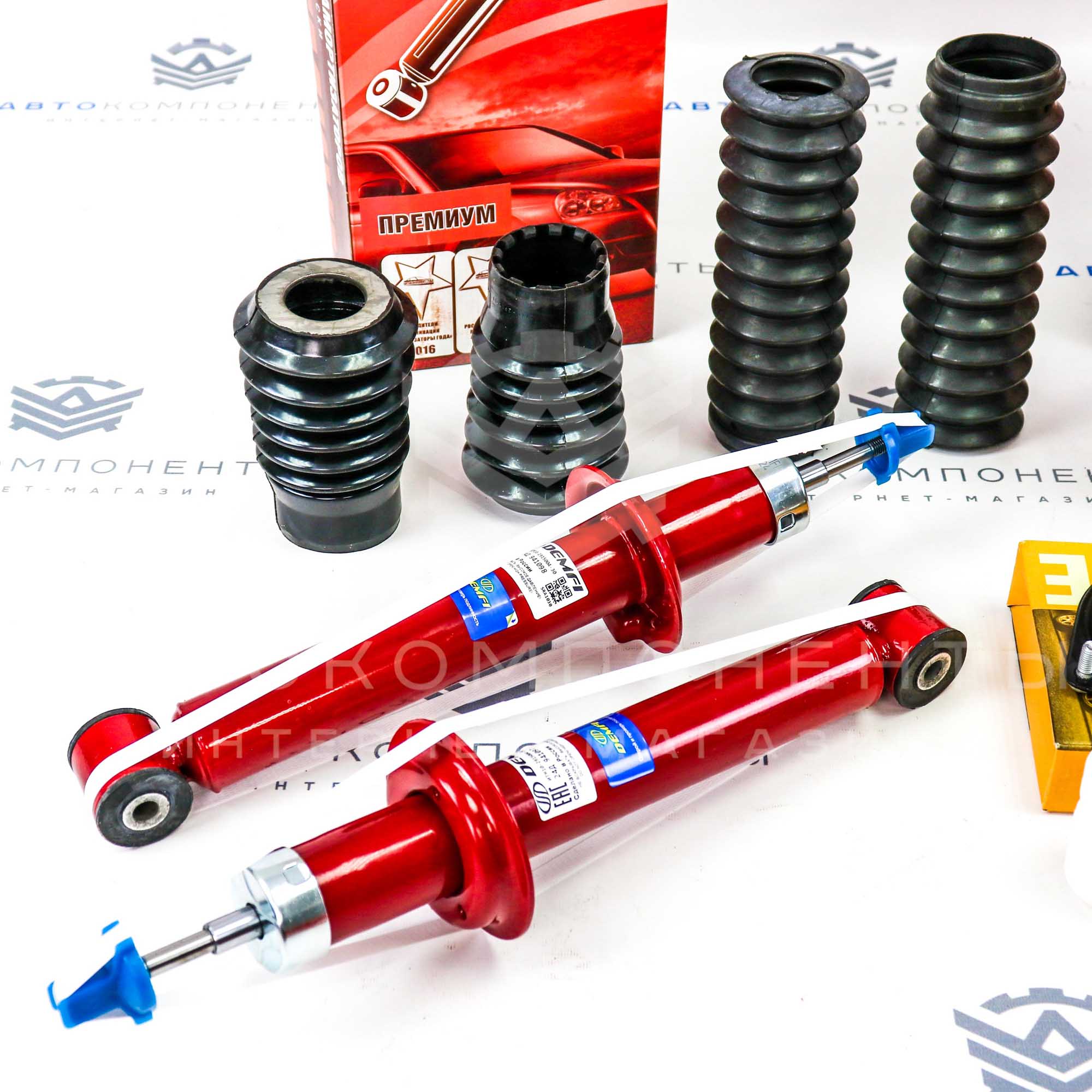 Комплект подвески DEMFI ВАЗ 2108-21099, 2113-2115 (с занижением -30мм)