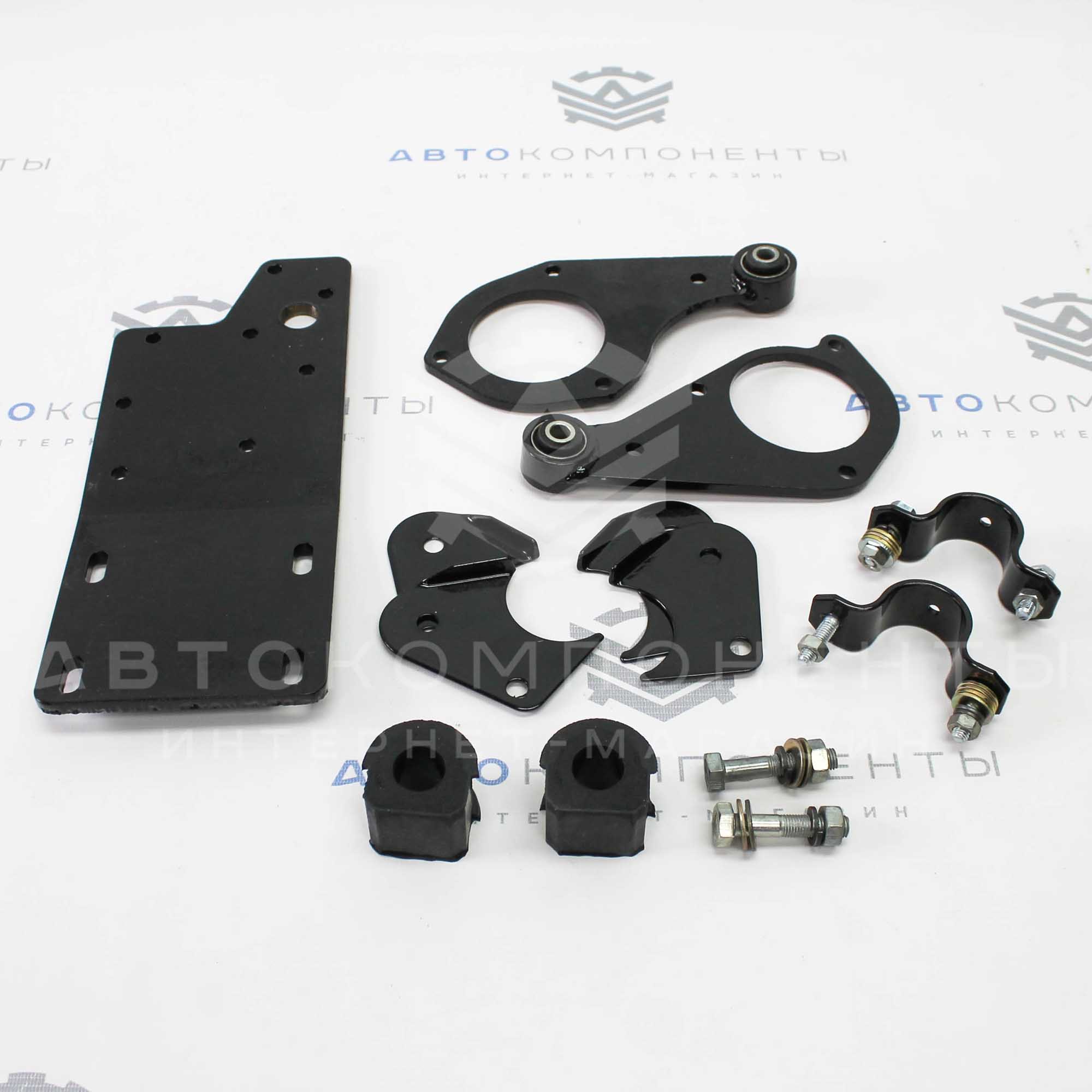 Отвязка переднего моста Лада Нива 4х4