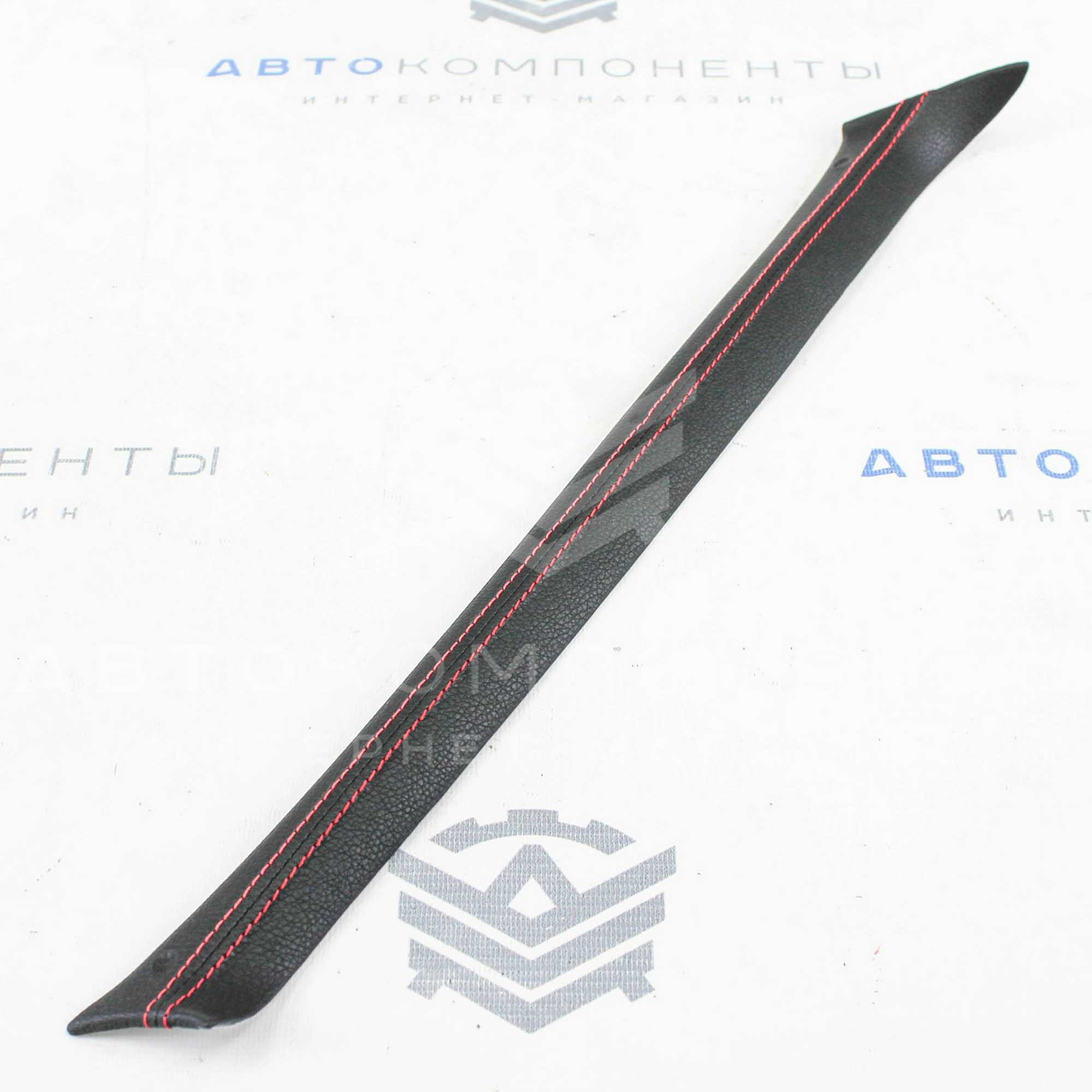 Накладки стоек ветровых стёкол (в коже) ВАЗ 2104, 2105, 2107 (под жёсткий потолок)