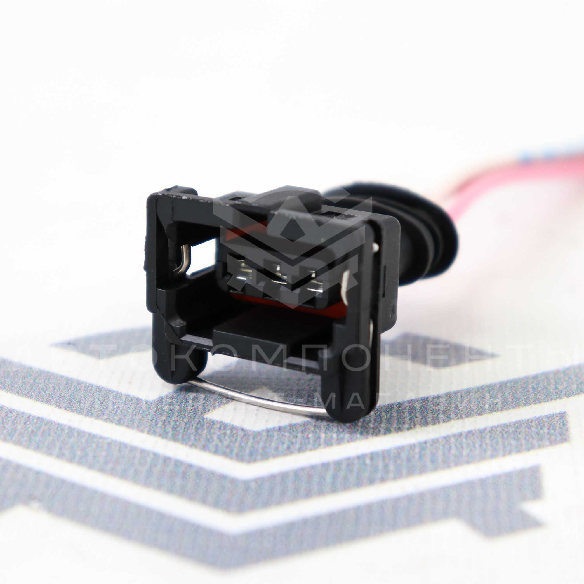 Разъем (фишка) датчика скорости ВАЗ 2108-21099, 2110-2112 (КР2110ДС)