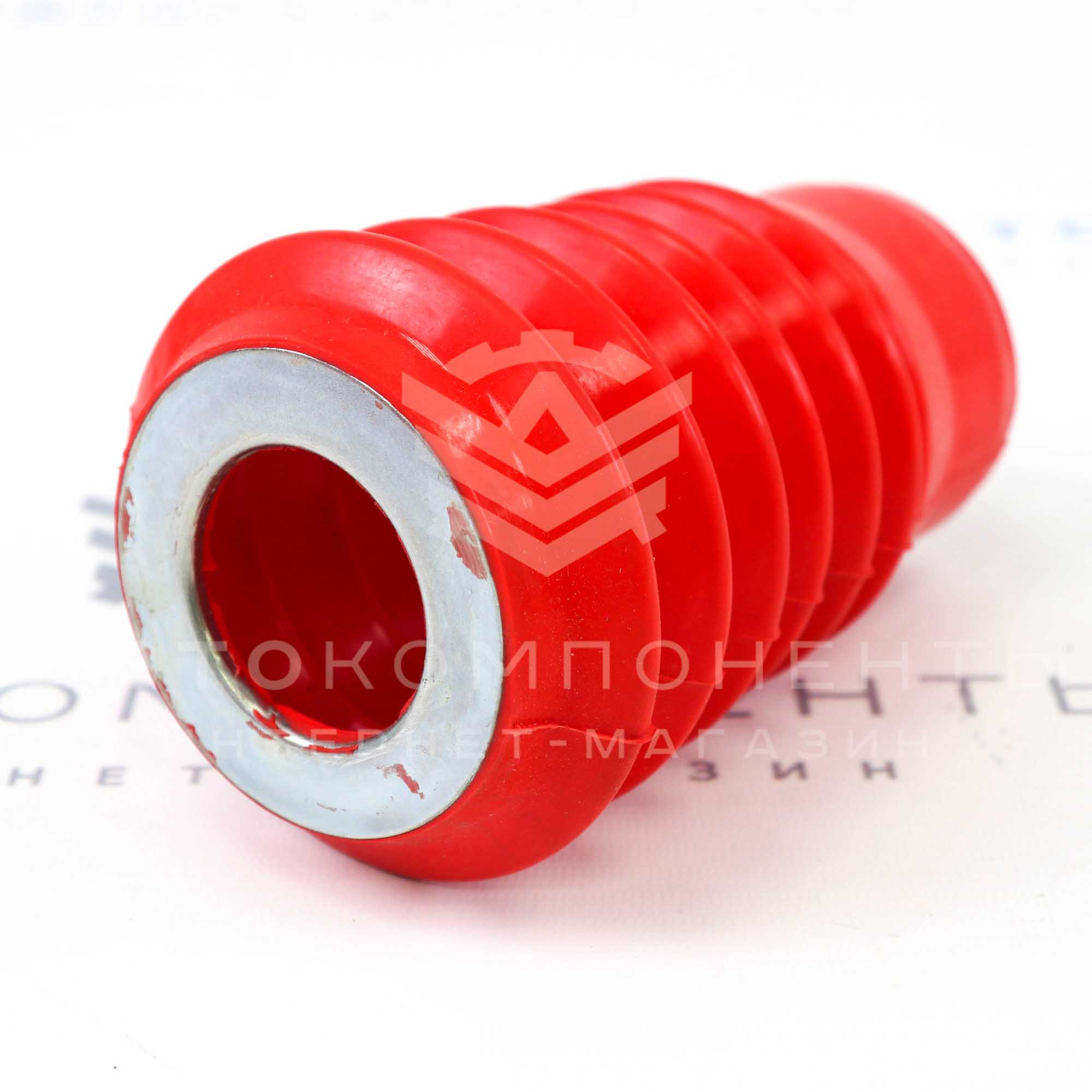 Пыльники стоек передней подвески (силикон, красные) ВАЗ 2108-2115, Гранта, Калина, Приора