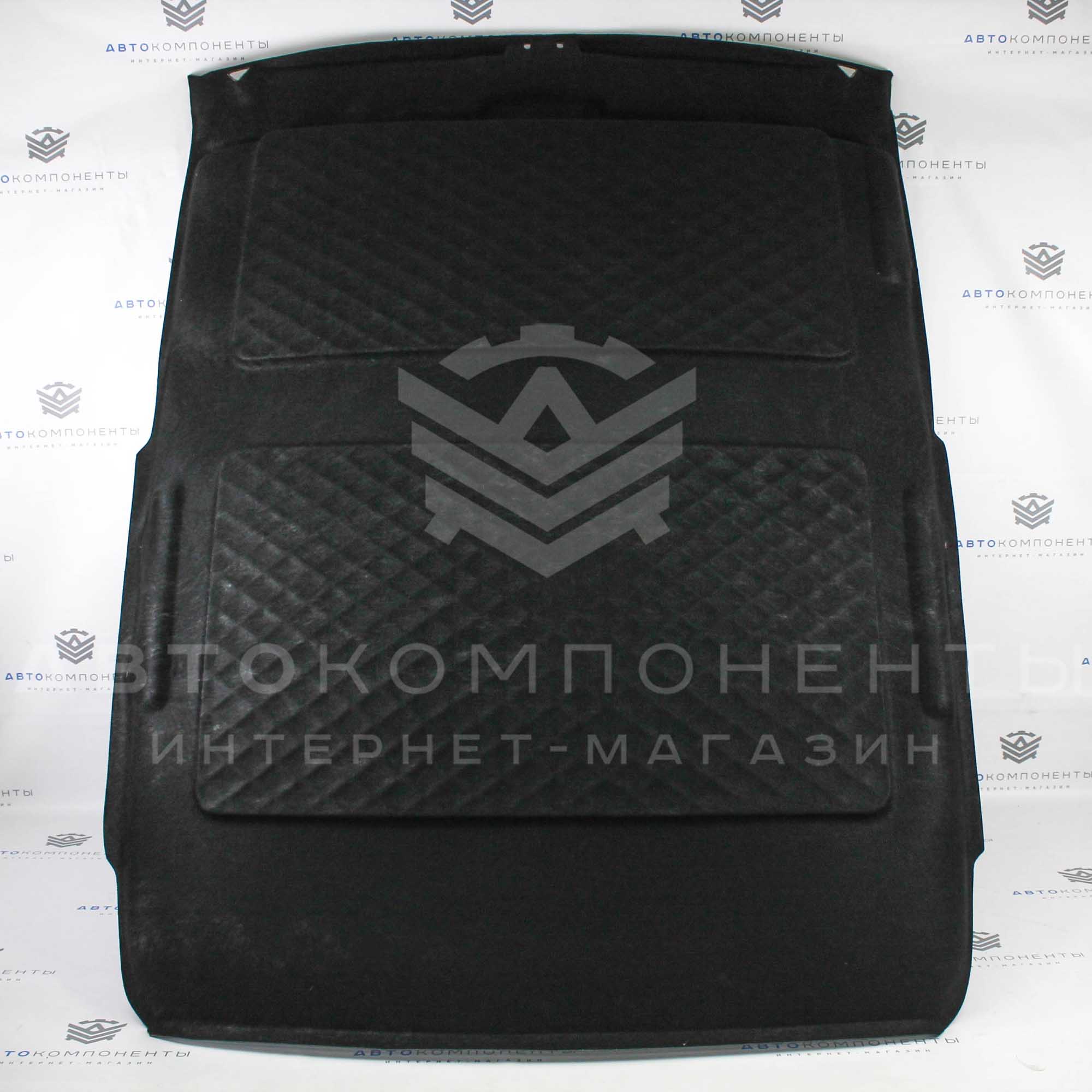 Черный жесткий потолок "РОМБ" Лада Нива 4х4