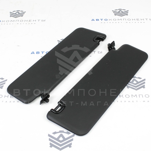 Солнцезащитные козырьки (черные) Лада Нива 4х4 (с 2020г.в.)