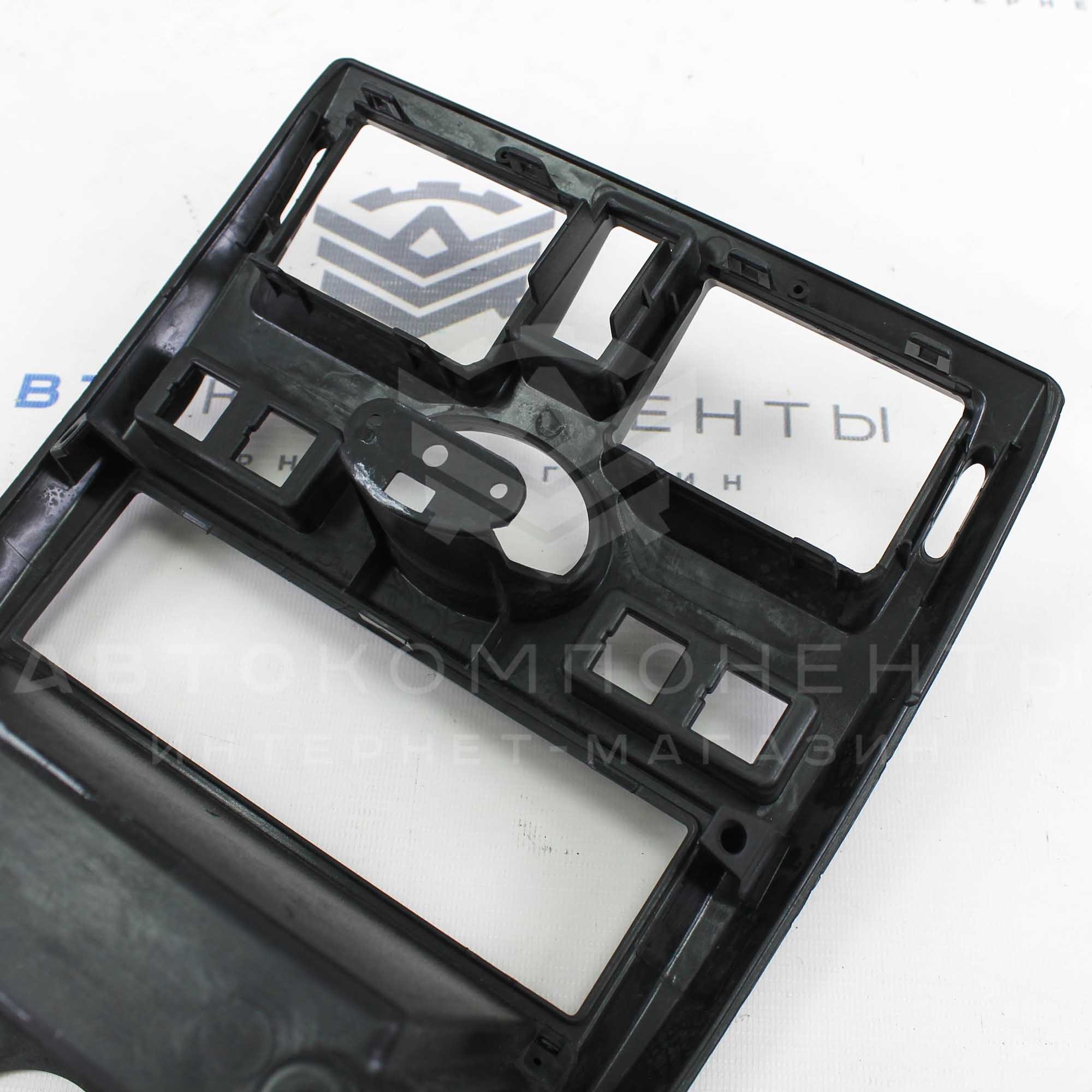 Центральная консоль 1din Лада Приора (черный лак)