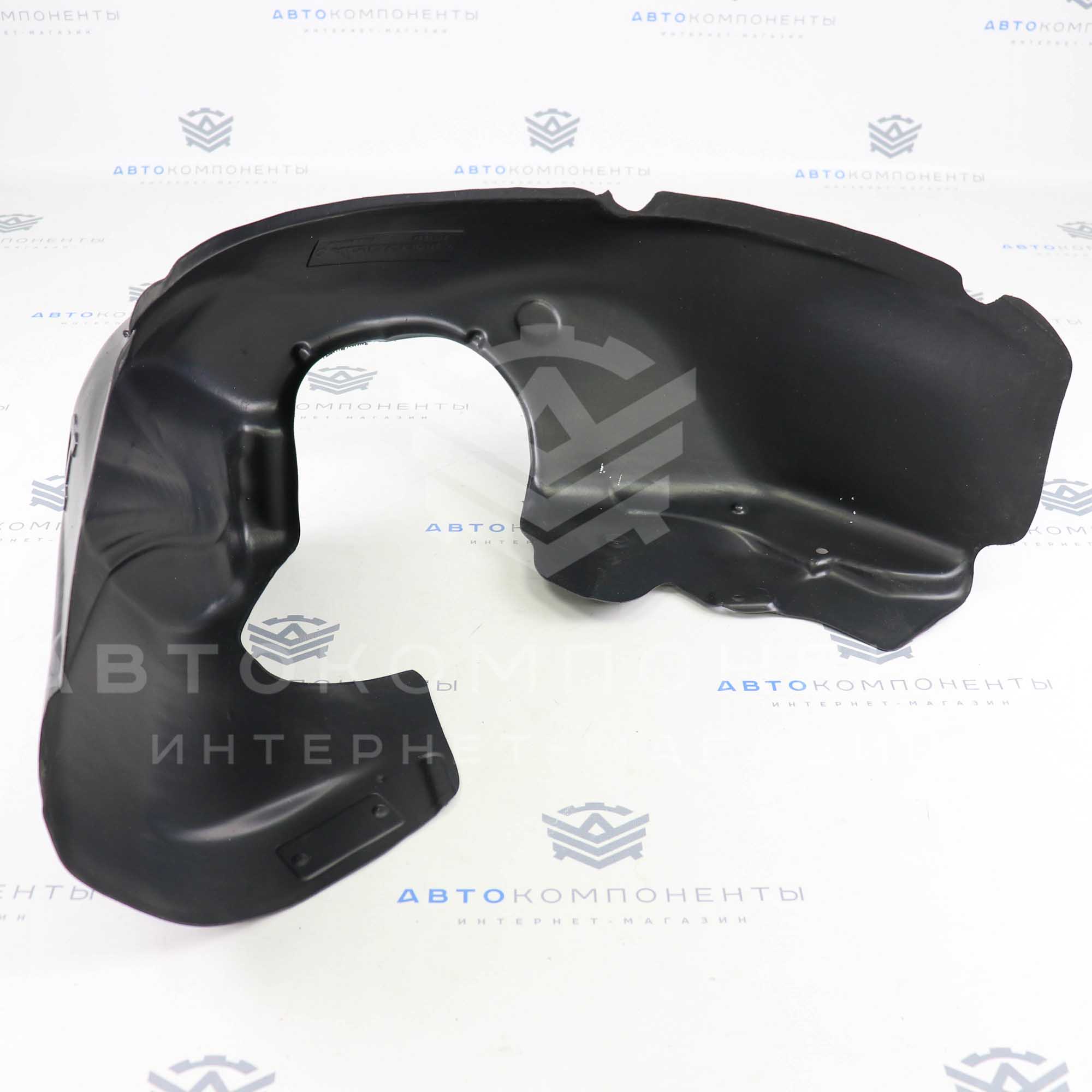 Передние подкрылки (локеры) "NOVLINE" (без сверления арок) Лада Гранта, Калина 2