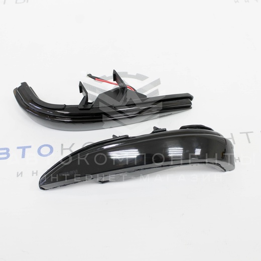 Бегающие повторители зеркал Лада Vesta (тонированные) "Sal-Man"