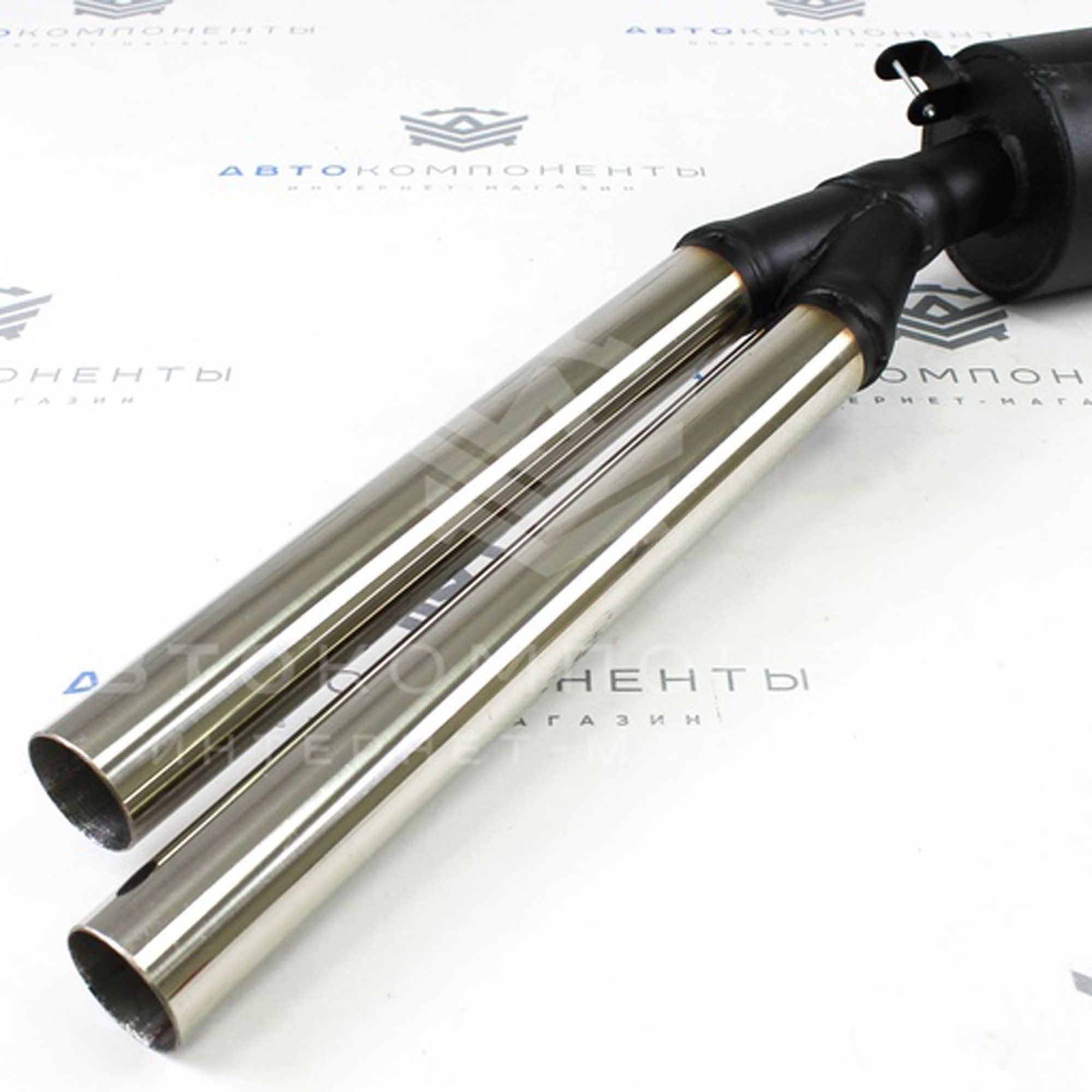 Глушитель (шотган) "DK PRO" Спорт (нерж. концы) ВАЗ 2101-2107 (ГЛК0006)