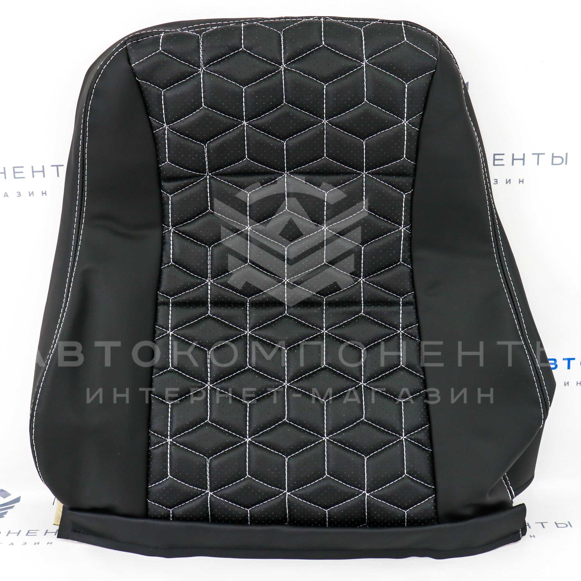 Обивки сидений ВАЗ 2108-21099, 2113-2115 с прострочкой "Куб"