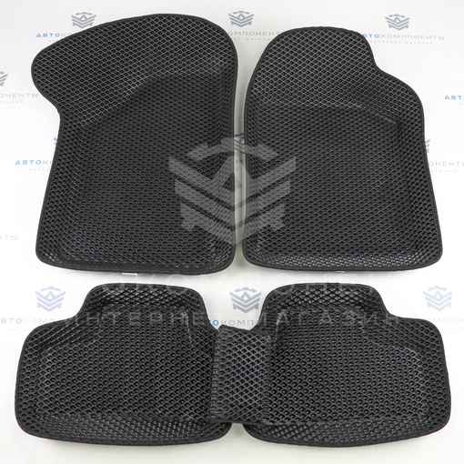 Ковры салонные EVA 3D с бортами (ромб) ВАЗ 2108-21099, 2113-2115