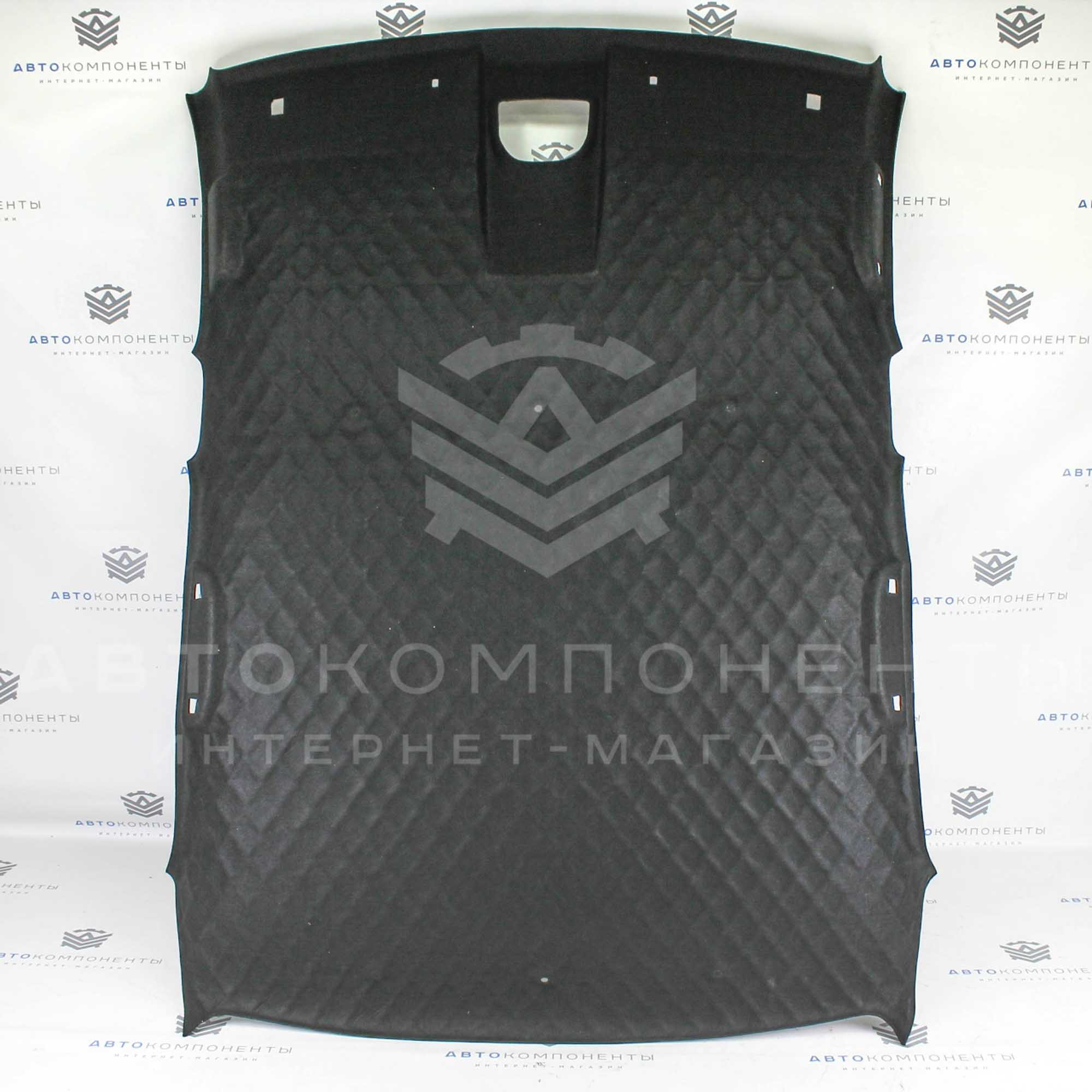 Черный жесткий потолок "Ромб" Лада Vesta (седан)