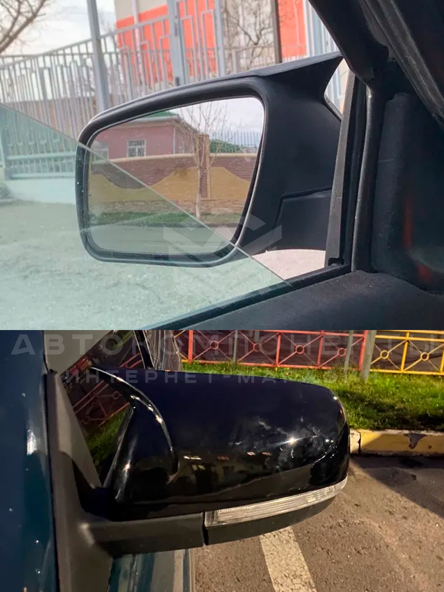 Накладки зеркал Лада Приора в стиле BMW "М" в цвет кузова