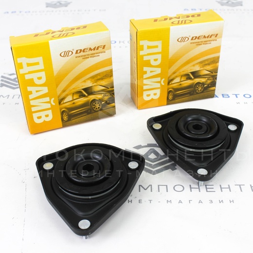 Опоры передних стоек DEMFI Драйв Лада Гранта (с ЭУР), Калина, Калина 2 Спорт (смещение 12мм) PFA9701 (С ПОДШИПНИКОМ))