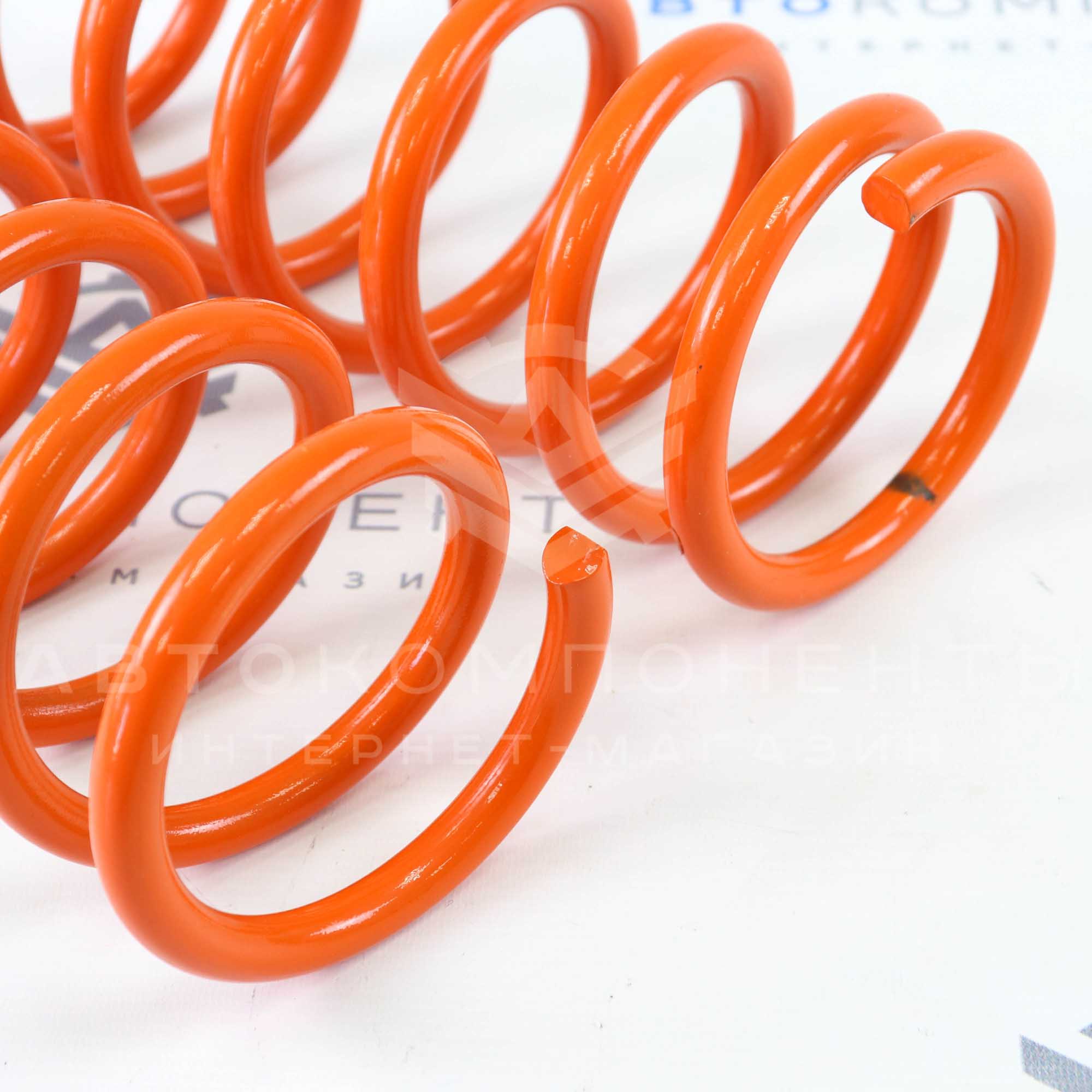 Пружины передней подвески "ТЕХНОРЕССОР" ВАЗ 2101-2107 -50мм (оранжевые) TRF2101-50