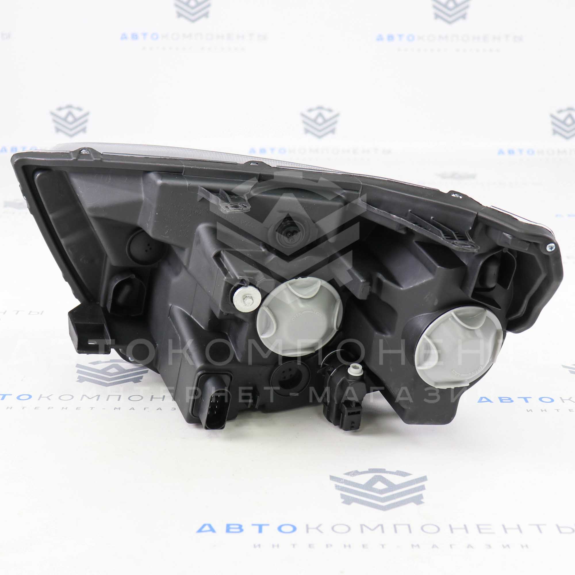 Фары Лада Vesta в стиле Audi с бегающими поворотниками и двойными BI-LED линзами Фары Лада Vesta в стиле Audi с бегающими поворотниками и двойными BI-LED линзами