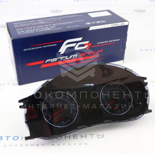 Электронная комбинация приборов "Ferrum Group" GF 823 BLACK Лада Приора 2
