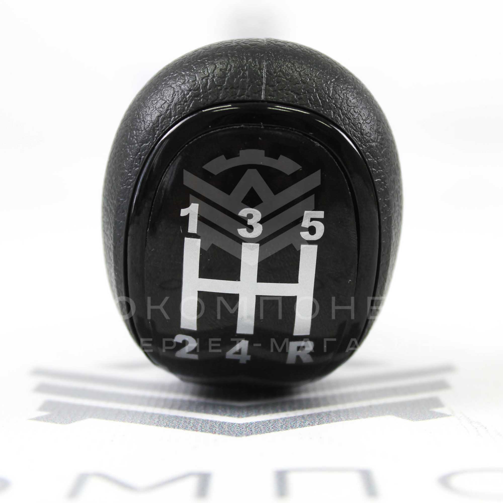 Ручки КПП и раздатки (стиль Vesta) Шевроле Нива (черный лак)