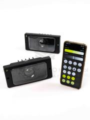 Светодиодные ПТФ с приложением (с линзами) 50W (1.5 дюйма) ВАЗ 2110-2112, 2113-2115, Шевроле Нива