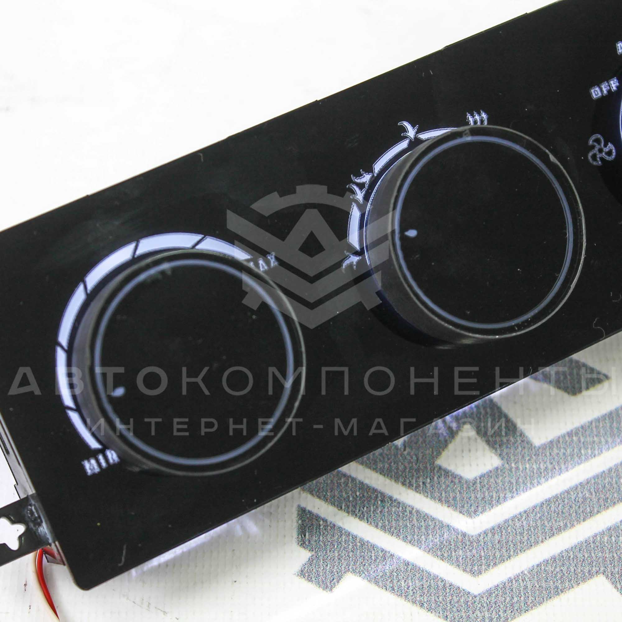 Ручки управления отопителем с подсветкой Лада Приора С КОНДИЦИОНЕРОМ