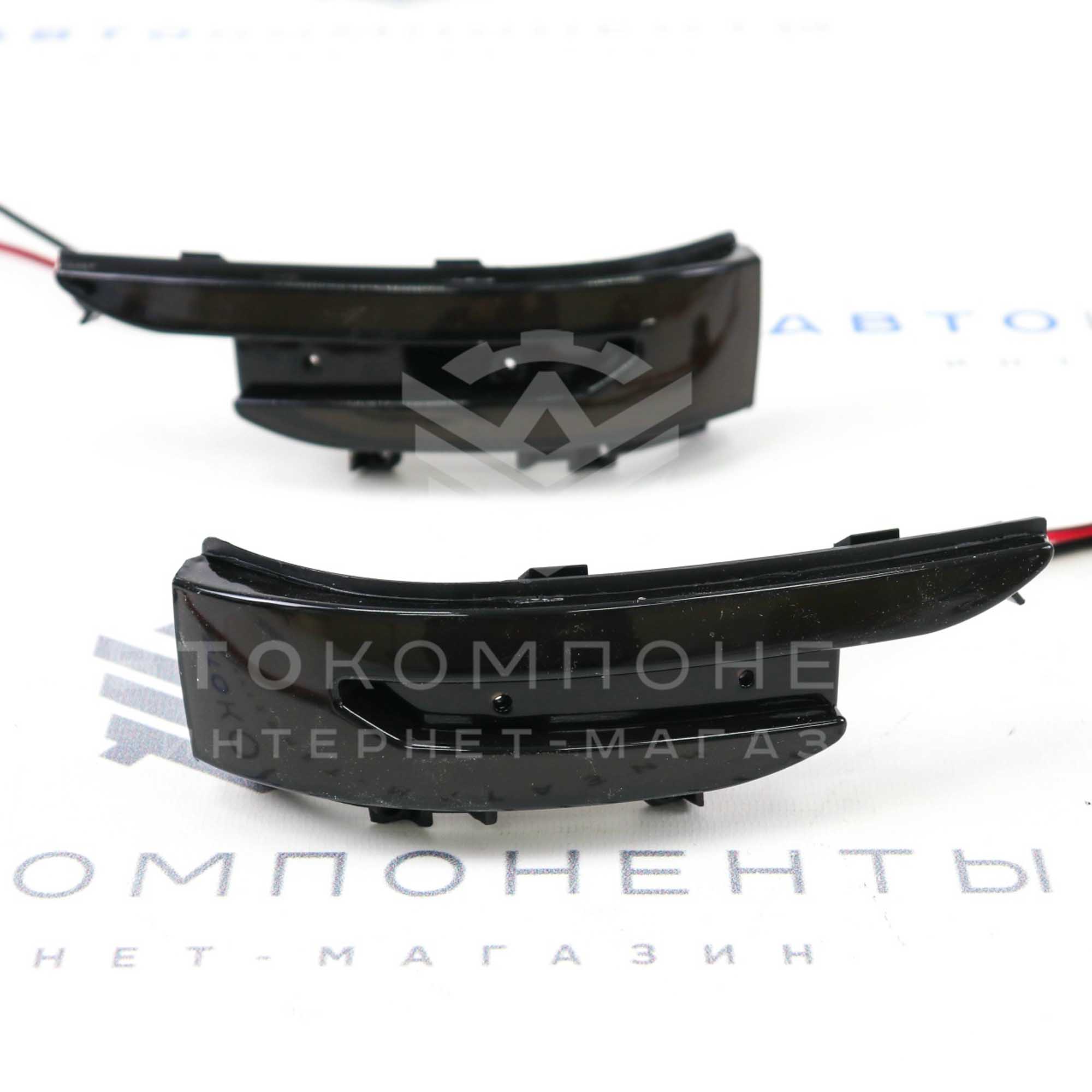 Повторители зеркал "AMG" Лада Приора (двойные) "Плазма"