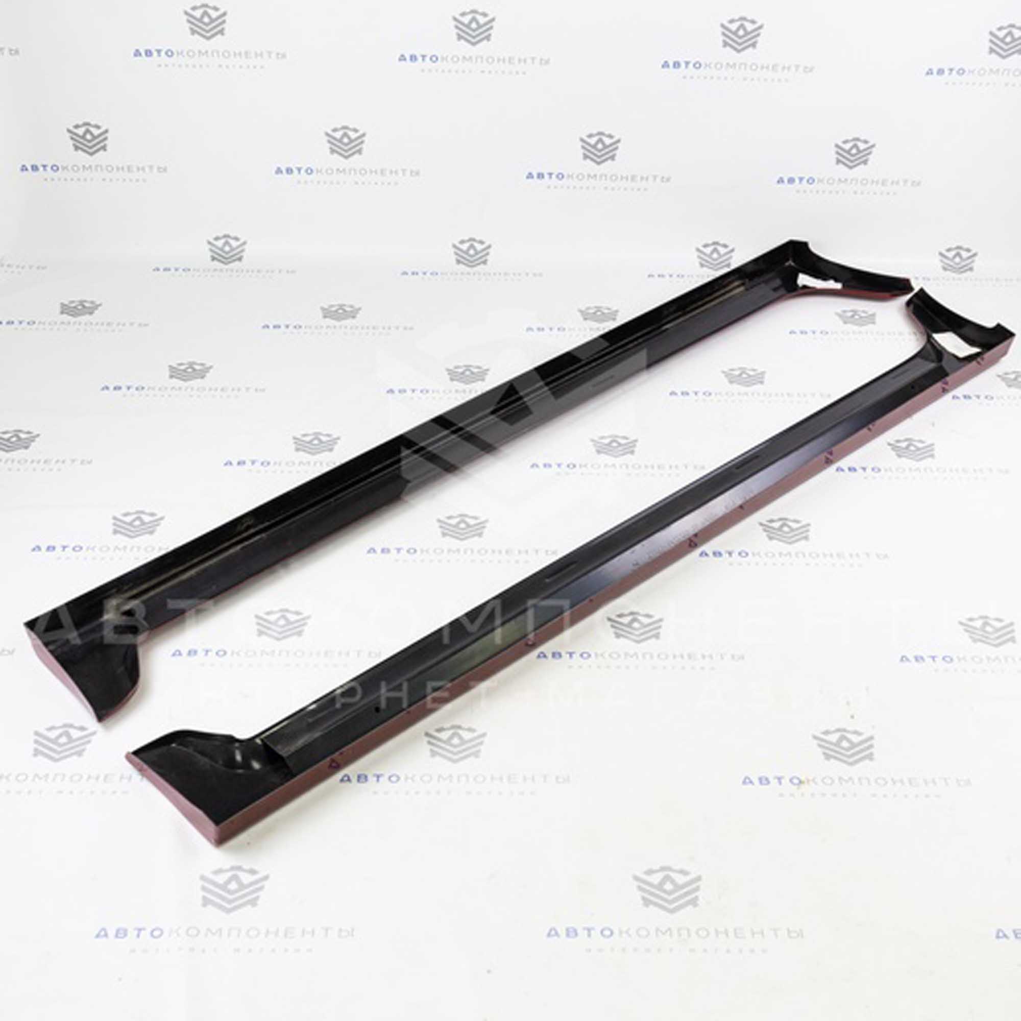 Пороги (с выделением) Лада Калина 2 Спорт (оригинал) в цвет кузова