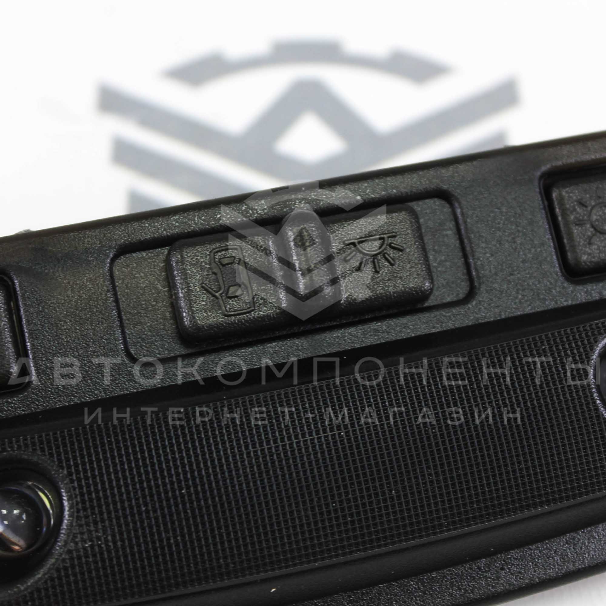 Плафон освещения салона (передний) Лада Приора 2 (черный)