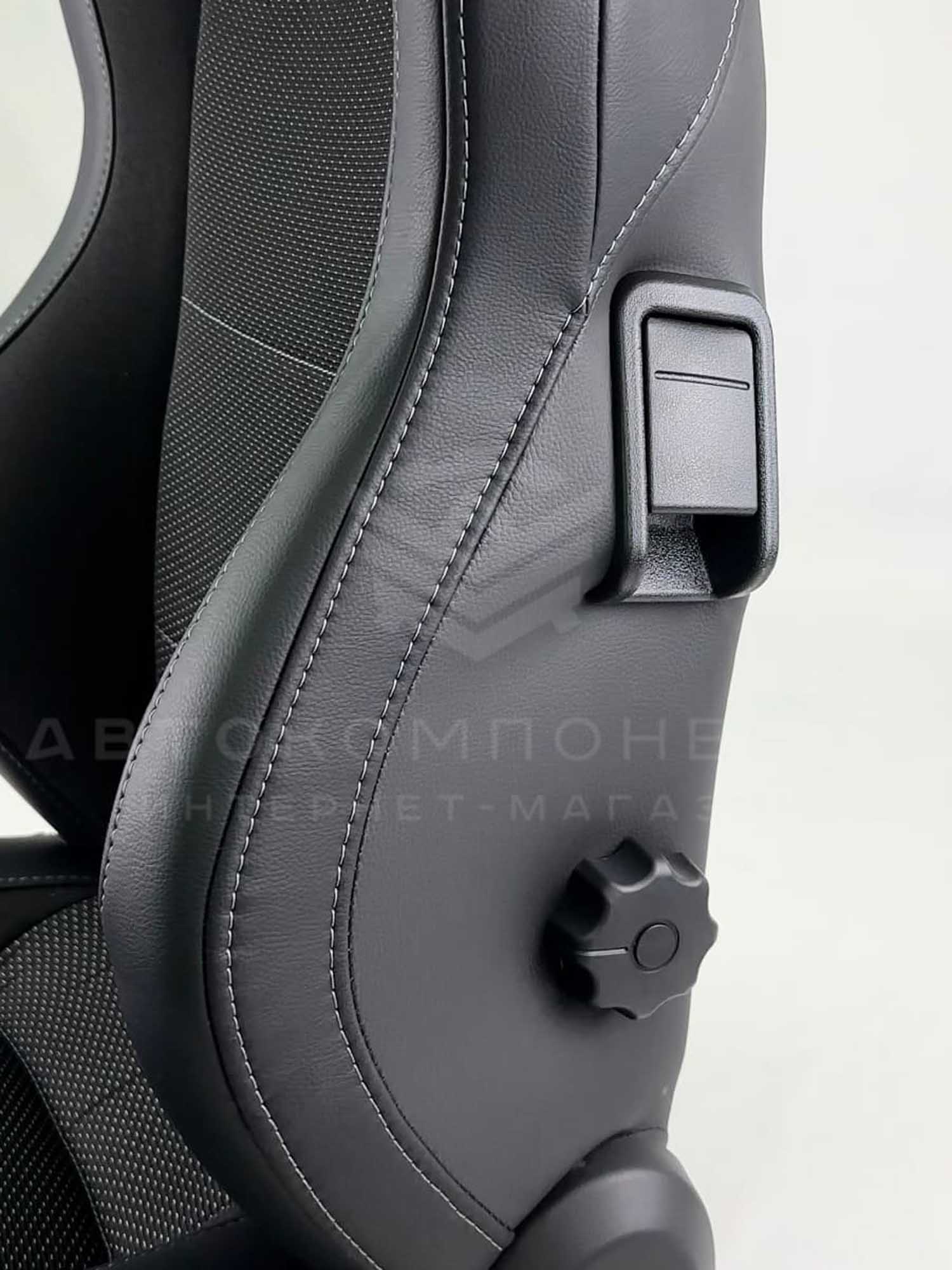 Анатомические сиденья (в сборе) "Black" ВАЗ 2101-2107