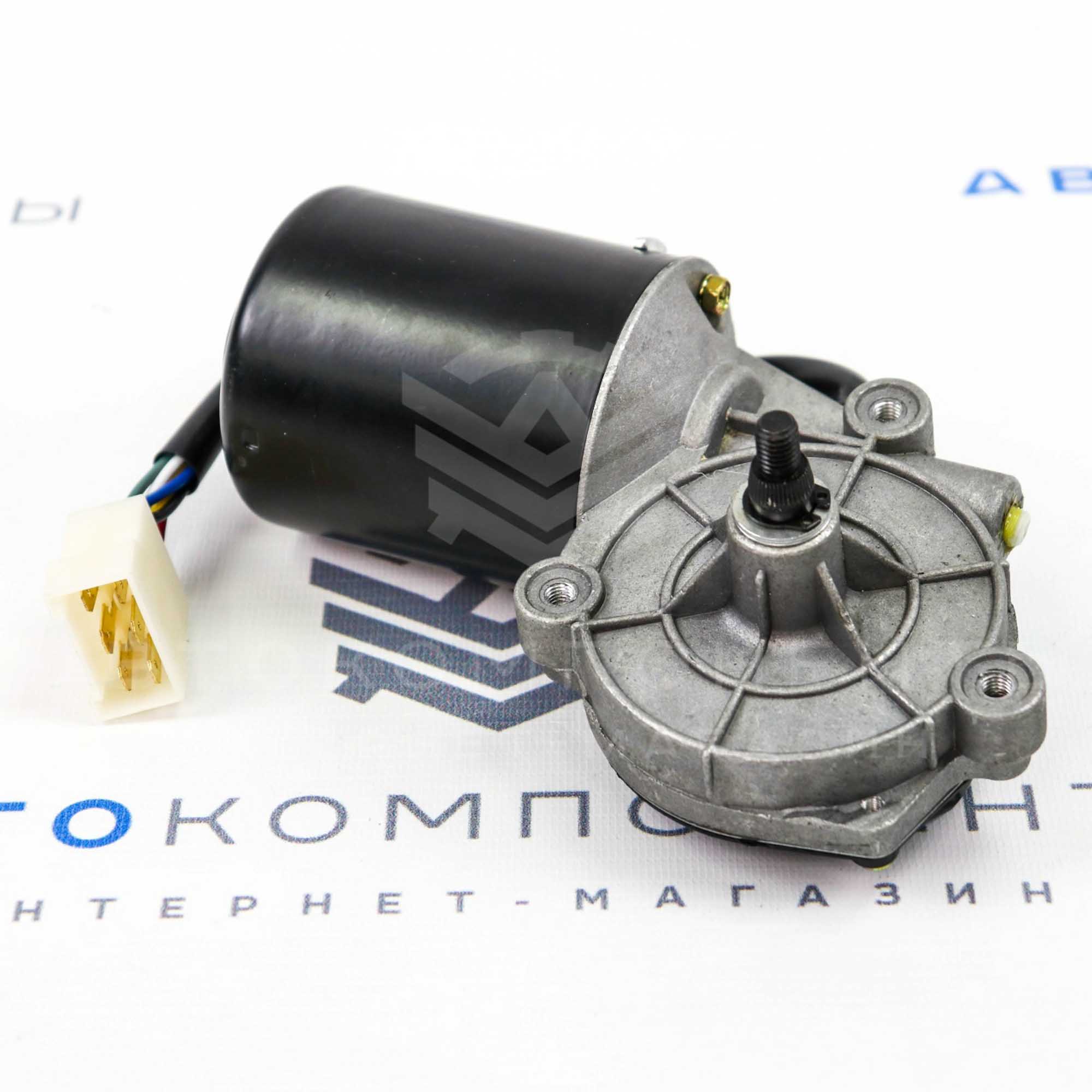 Моторедуктор переднего стеклоочистителя "DMAF" (вал 12мм) ВАЗ 2108-21099, 2113-2115