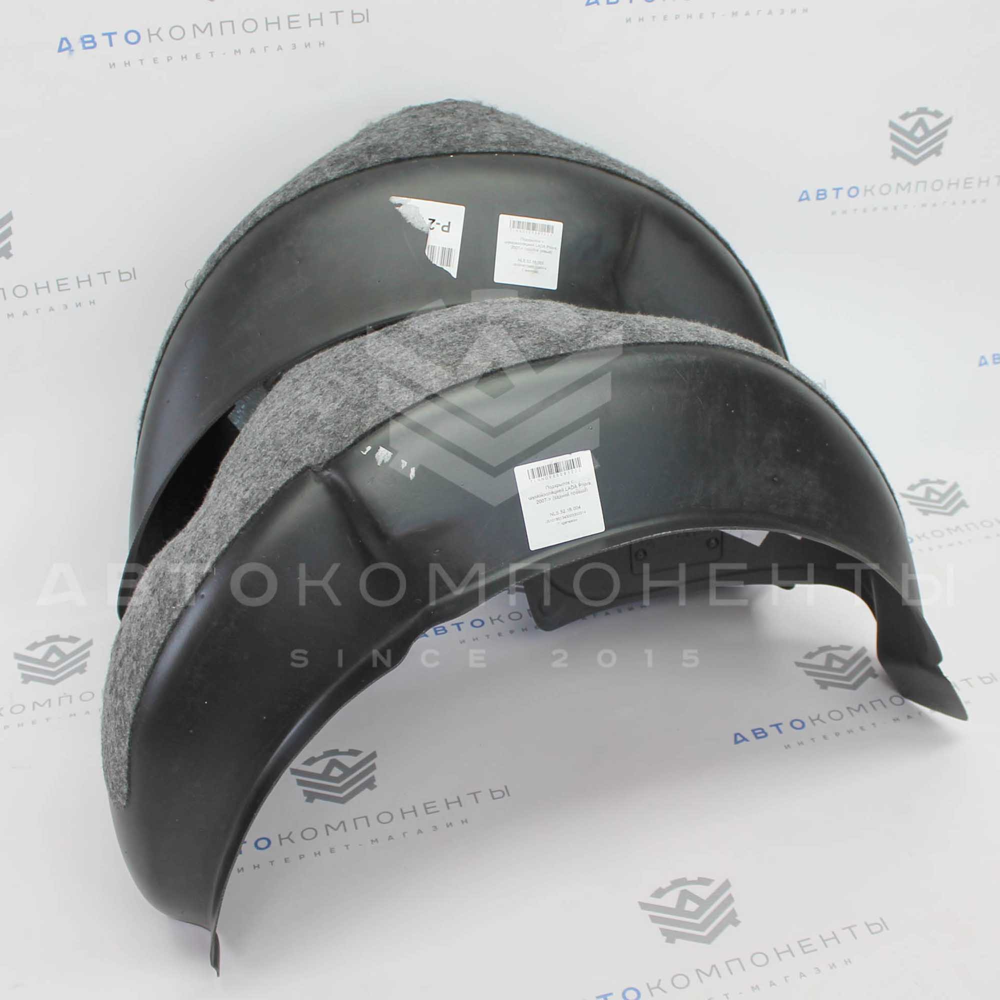 Задние подкрылки Лада Приора с шумоизоляцией