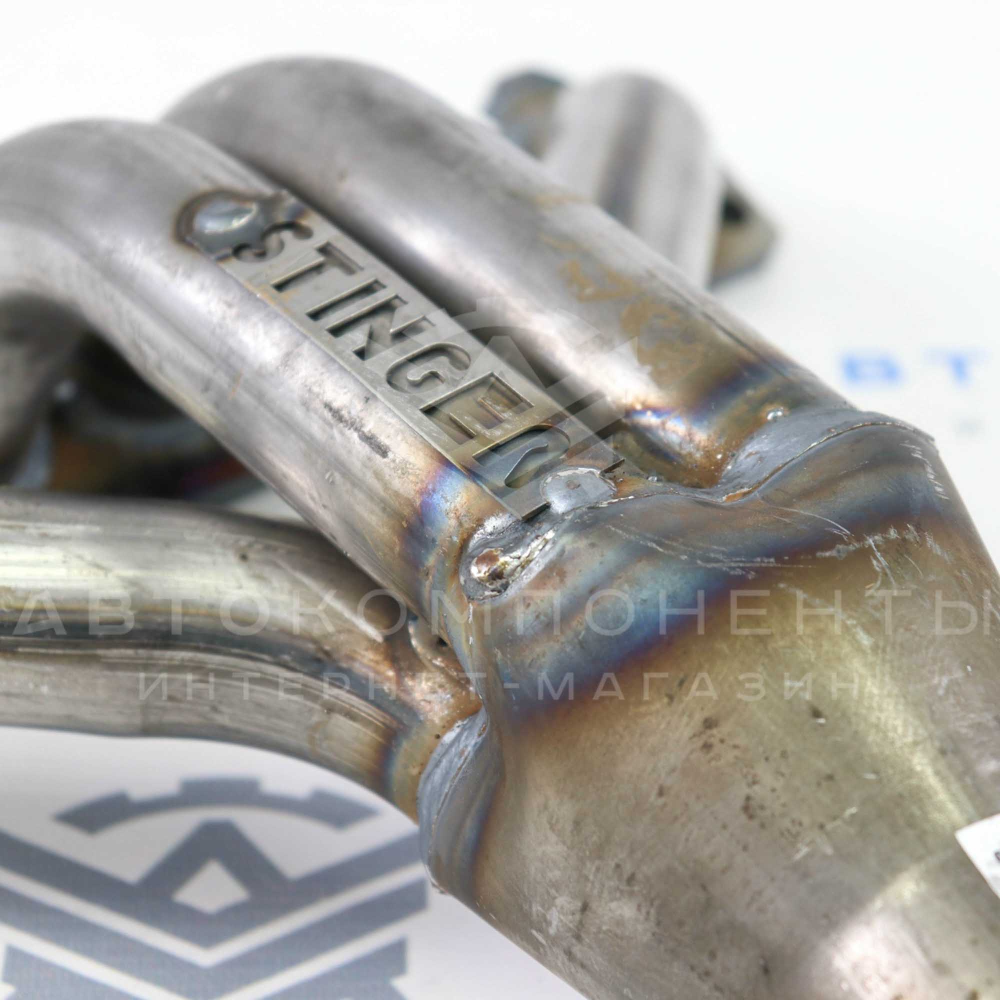 Вставка замены катализатора "Stinger" (4-1) 8V