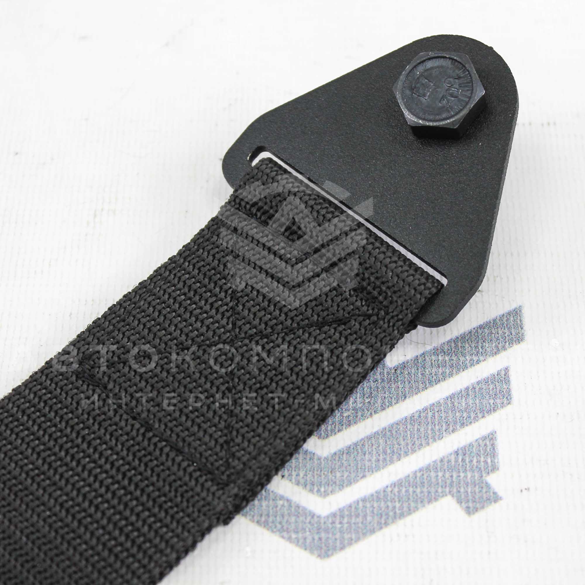 Стропа (петля) буксировочная (черная)