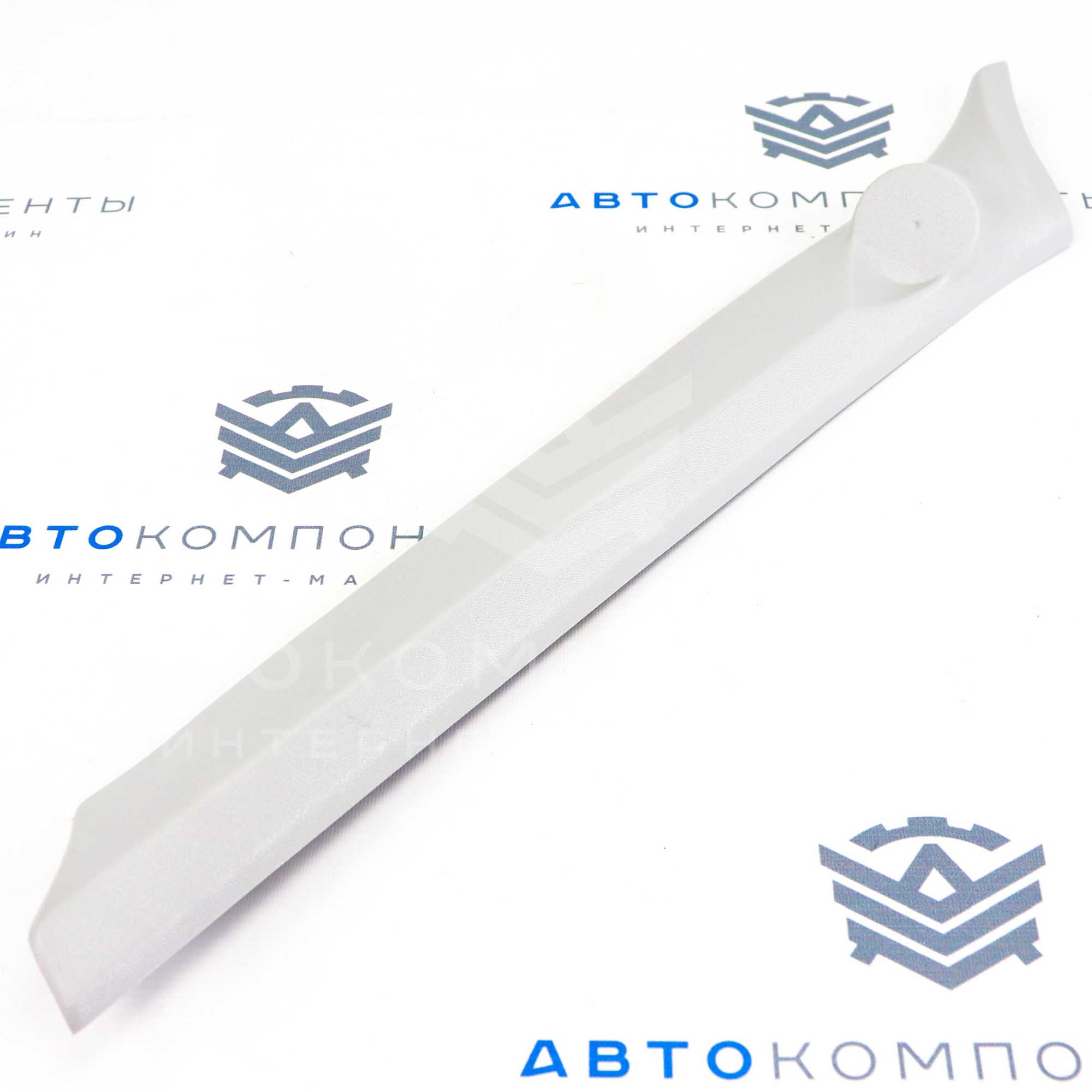 Облицовки стоек лобового стекла под рупорный твиттер Лада Приора (белые)